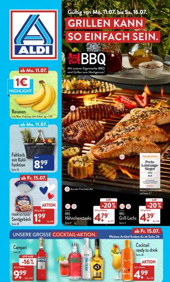 Prospekte ALDI Nord - 11.07.2022 - 16.07.2022.