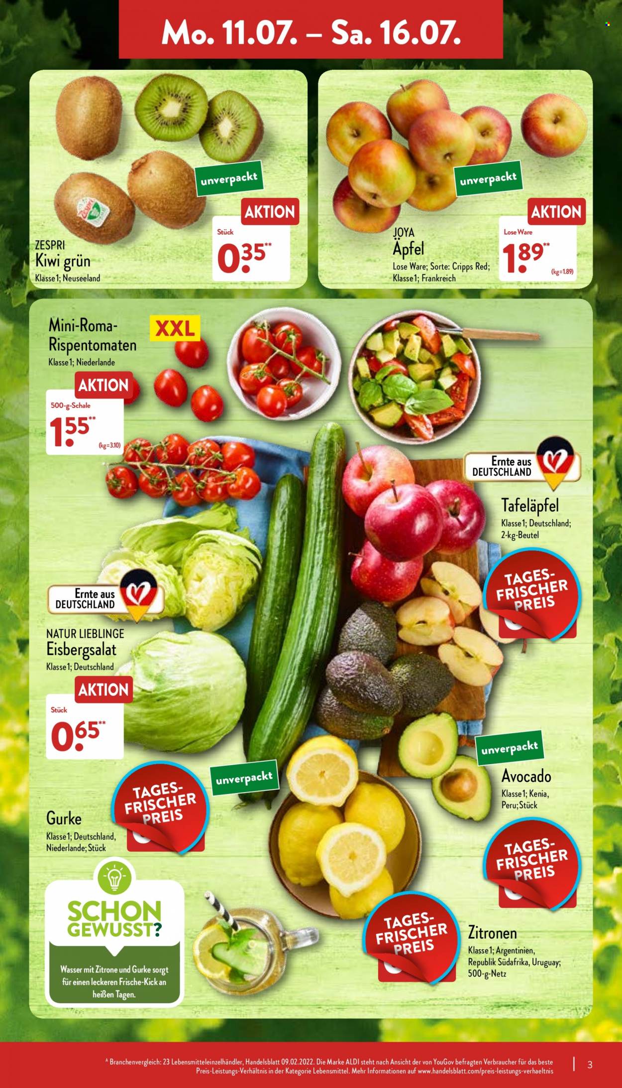 ALDI Nord Prospekte  - 11.07.2022 - 16.07.2022. Seite 3
