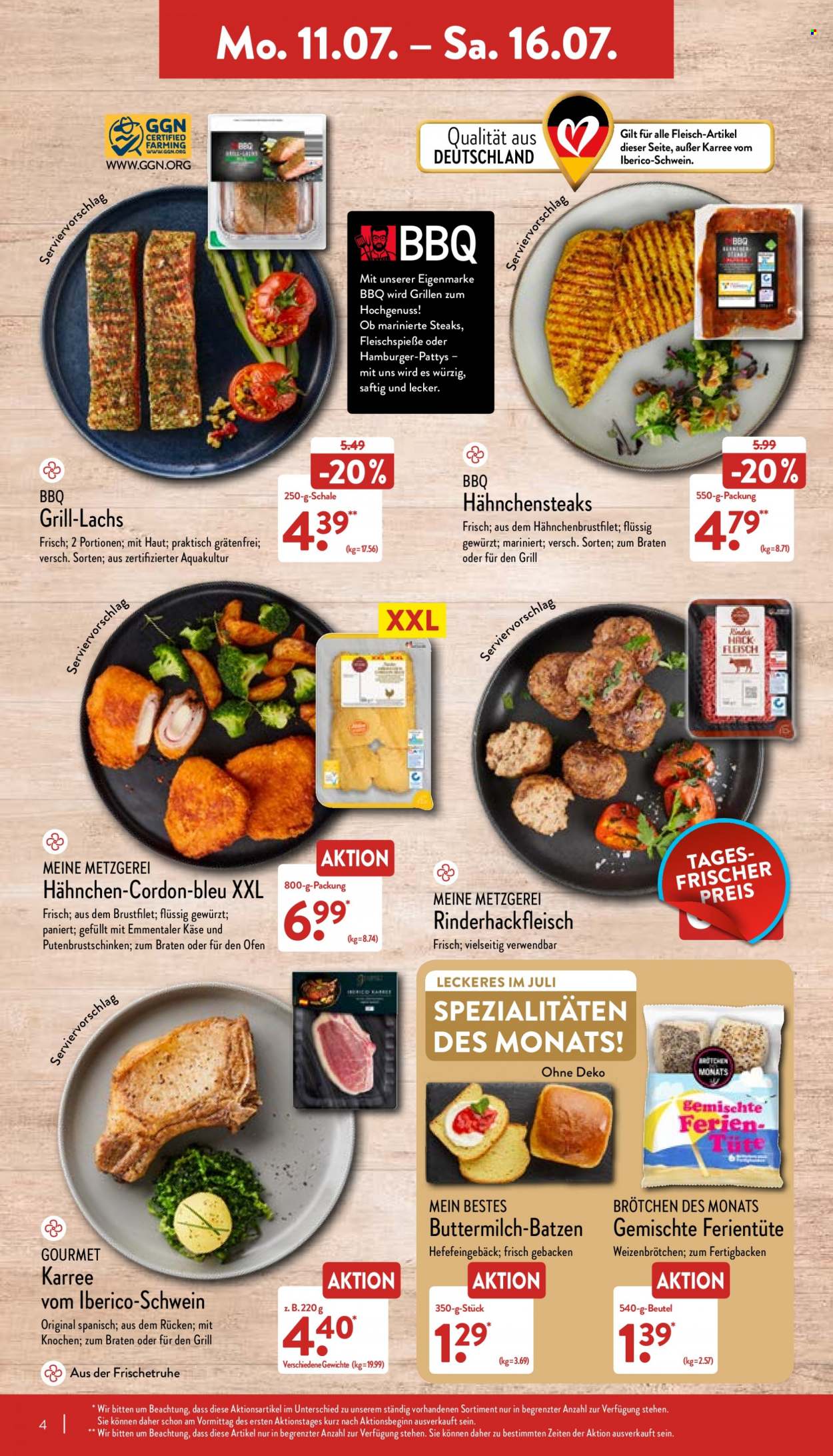 ALDI Nord Prospekte  - 11.07.2022 - 16.07.2022. Seite 4