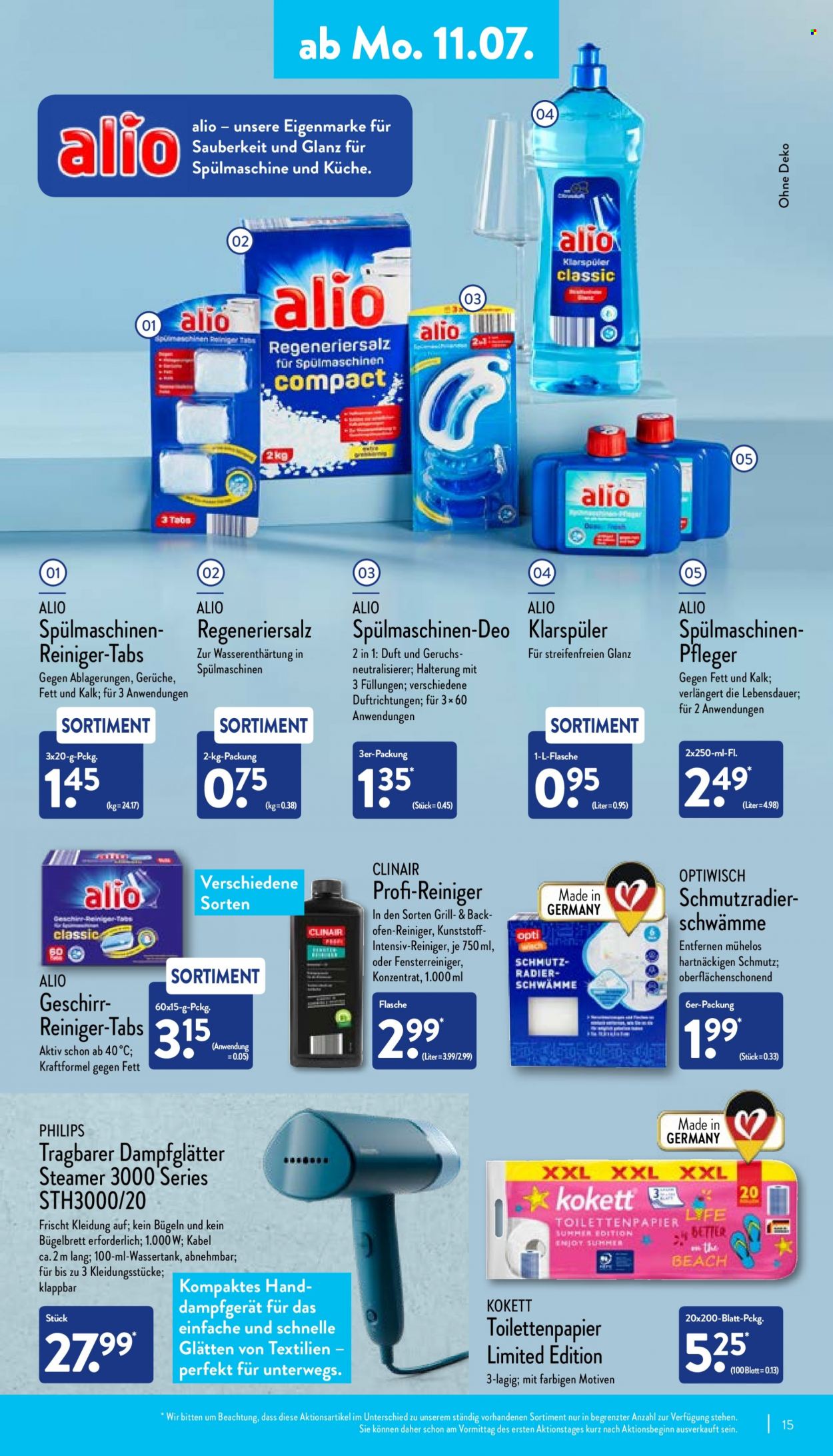 ALDI Nord Prospekte  - 11.07.2022 - 16.07.2022. Seite 15