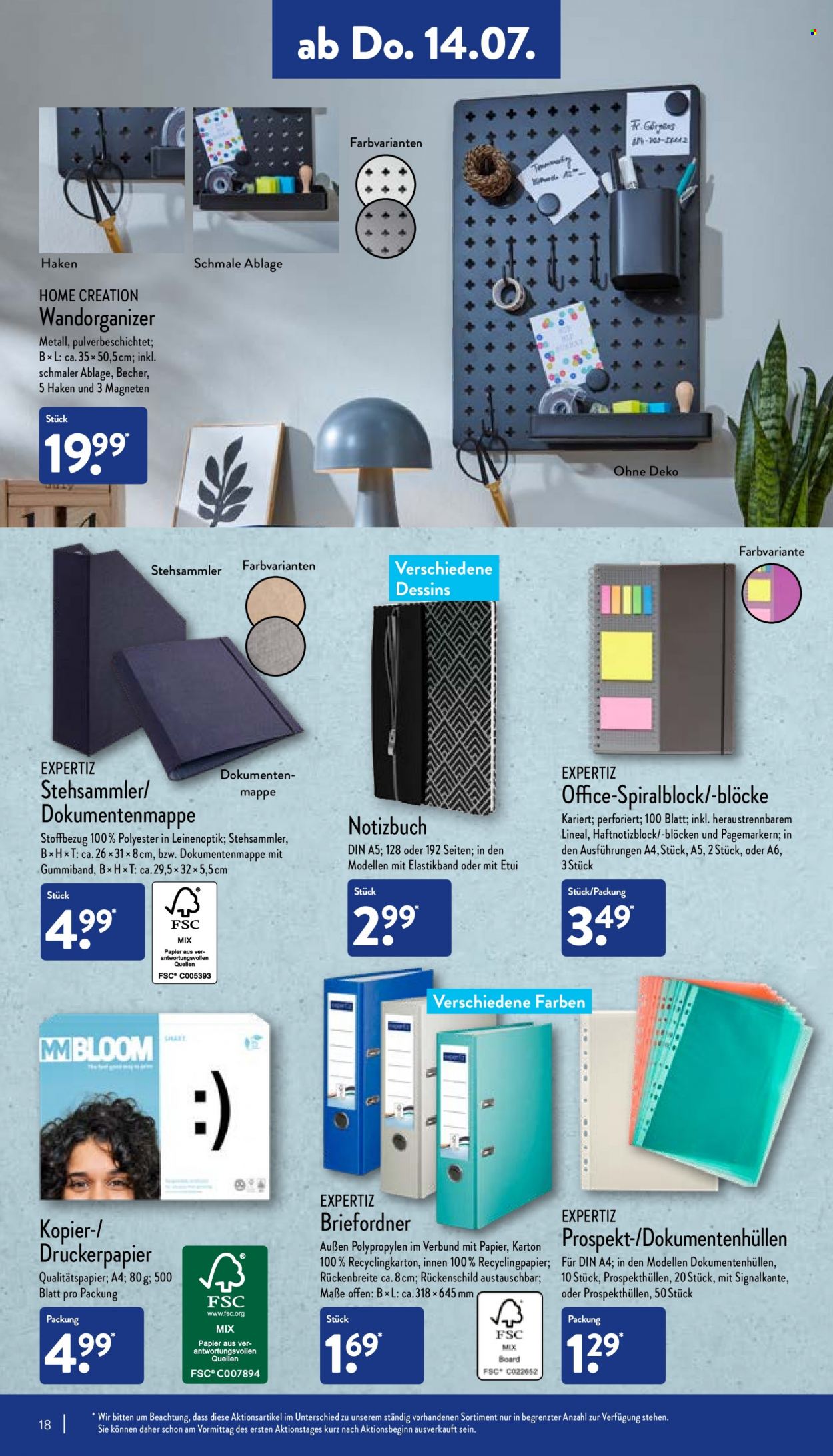 ALDI Nord Prospekte  - 11.07.2022 - 16.07.2022. Seite 18