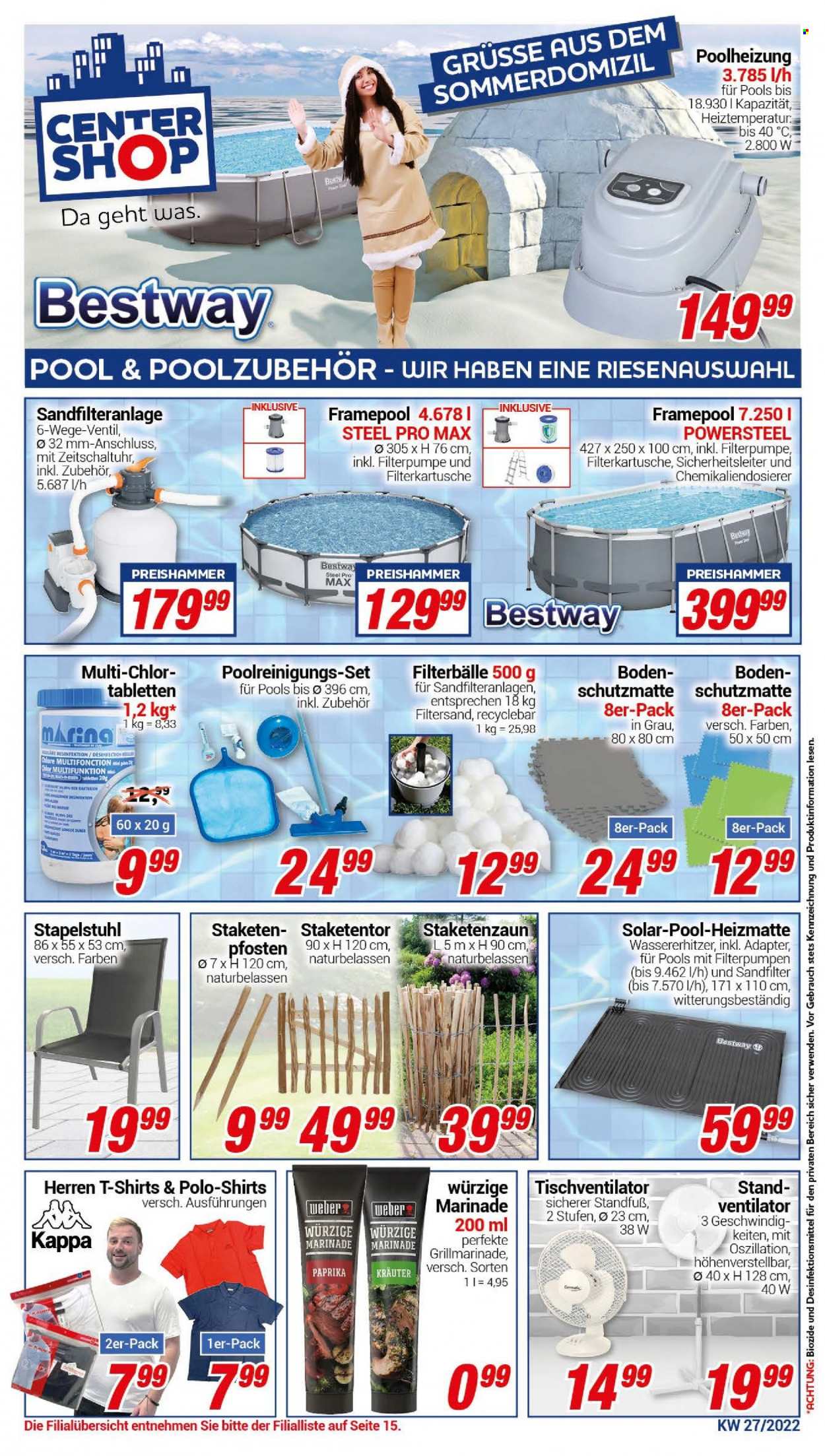 CENTERSHOP Prospekte  - 4.07.2022 - 9.07.2022. Seite 1