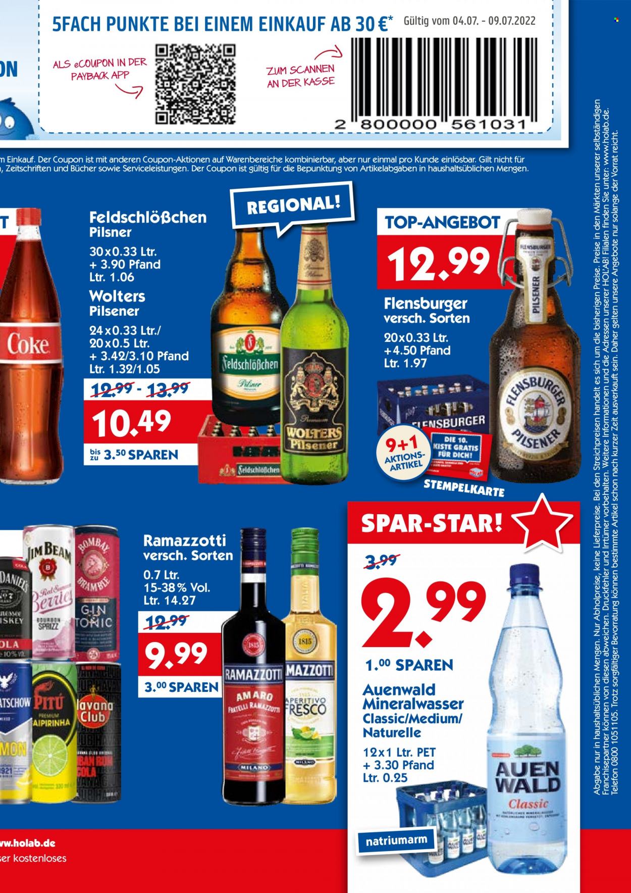Hol'ab! Getränkemarkt Prospekte  - 4.07.2022 - 9.07.2022. Seite 3