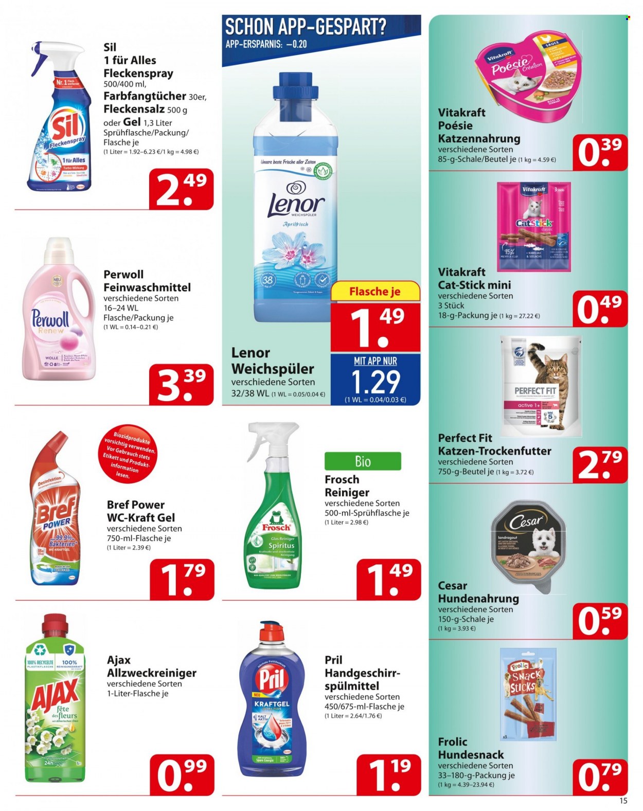 famila Prospekte  - 4.07.2022 - 9.07.2022. Seite 15