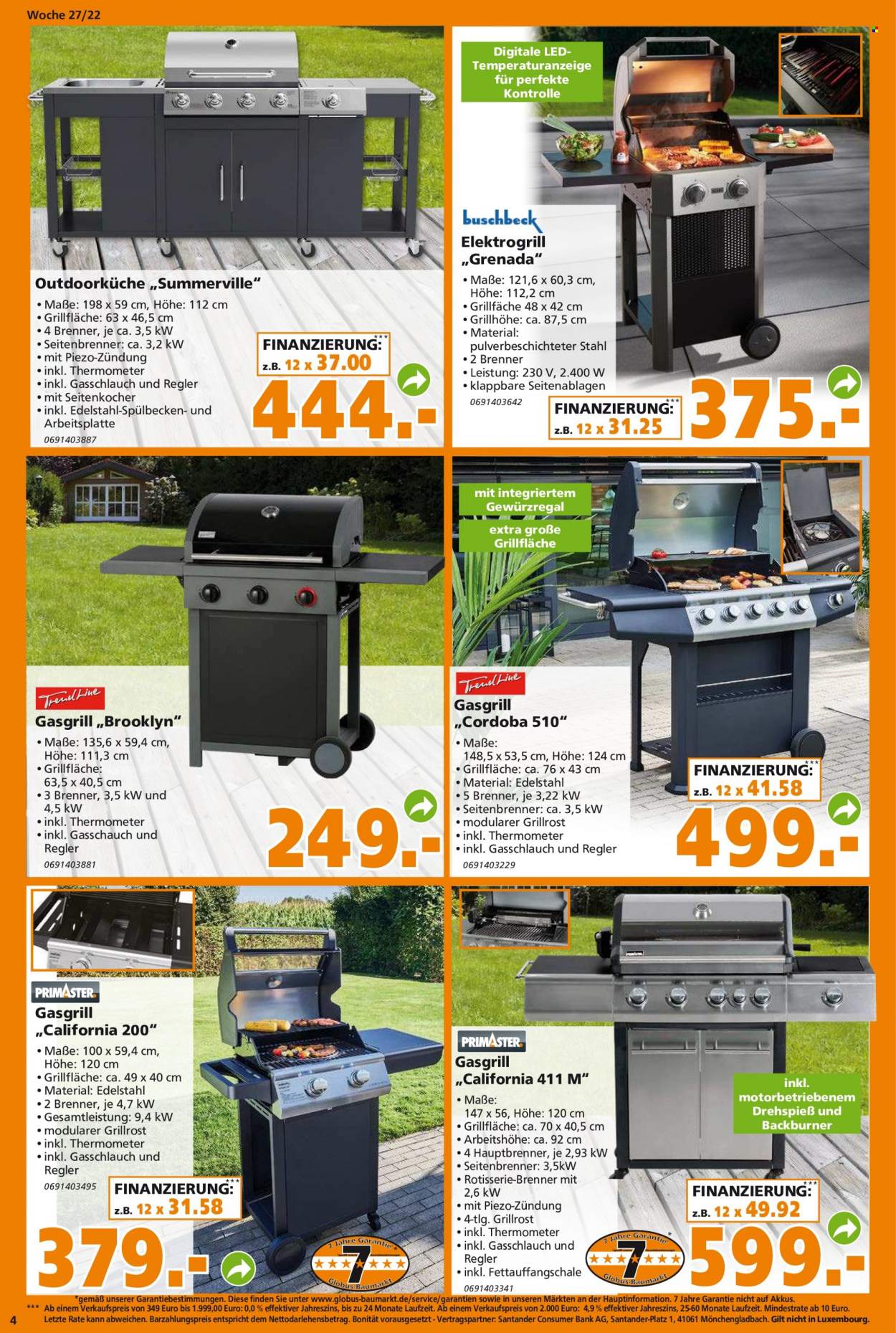 Globus Baumarkt Prospekte  - 3.07.2022 - 9.07.2022. Seite 4