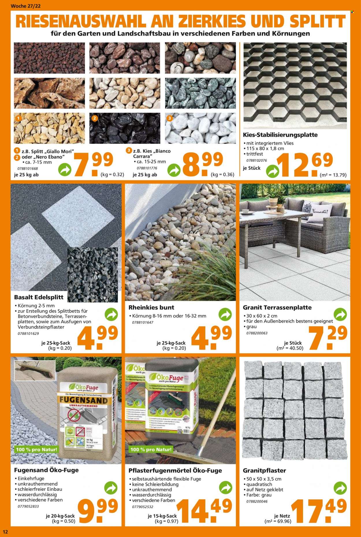 Globus Baumarkt Prospekte  - 3.07.2022 - 9.07.2022. Seite 12