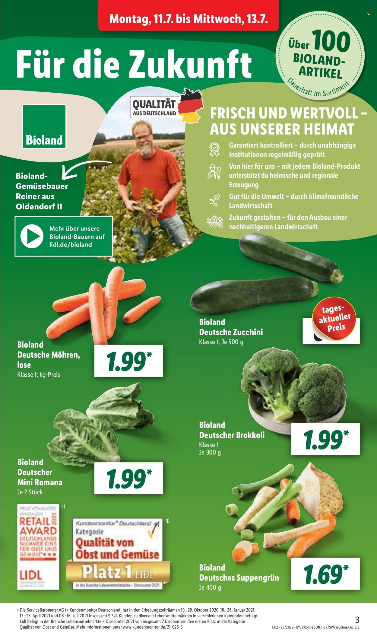 Lidl Prospekte  - 11.07.2022 - 16.07.2022. Seite 3