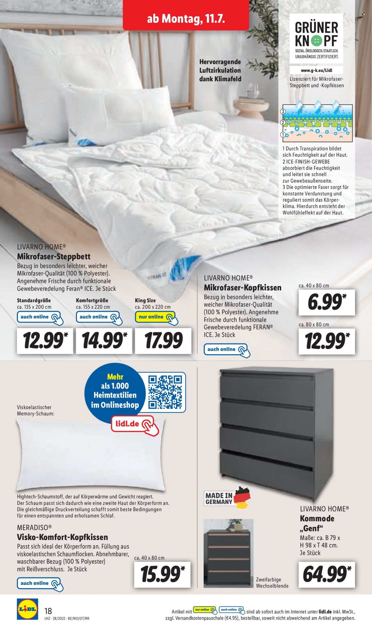 Lidl Prospekte  - 11.07.2022 - 16.07.2022. Seite 18