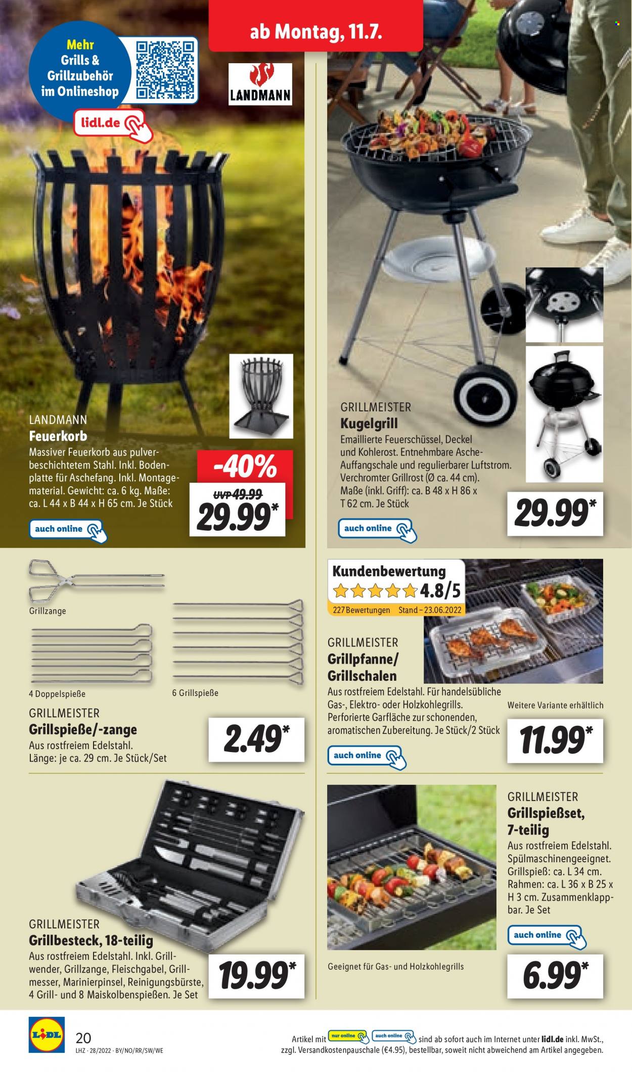 Lidl Prospekte  - 11.07.2022 - 16.07.2022. Seite 20
