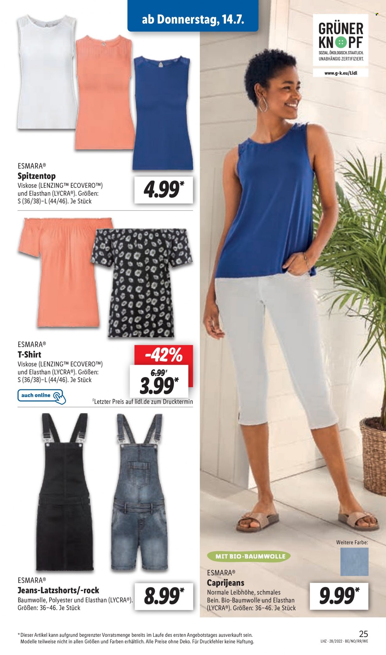 Lidl Prospekte  - 11.07.2022 - 16.07.2022. Seite 25