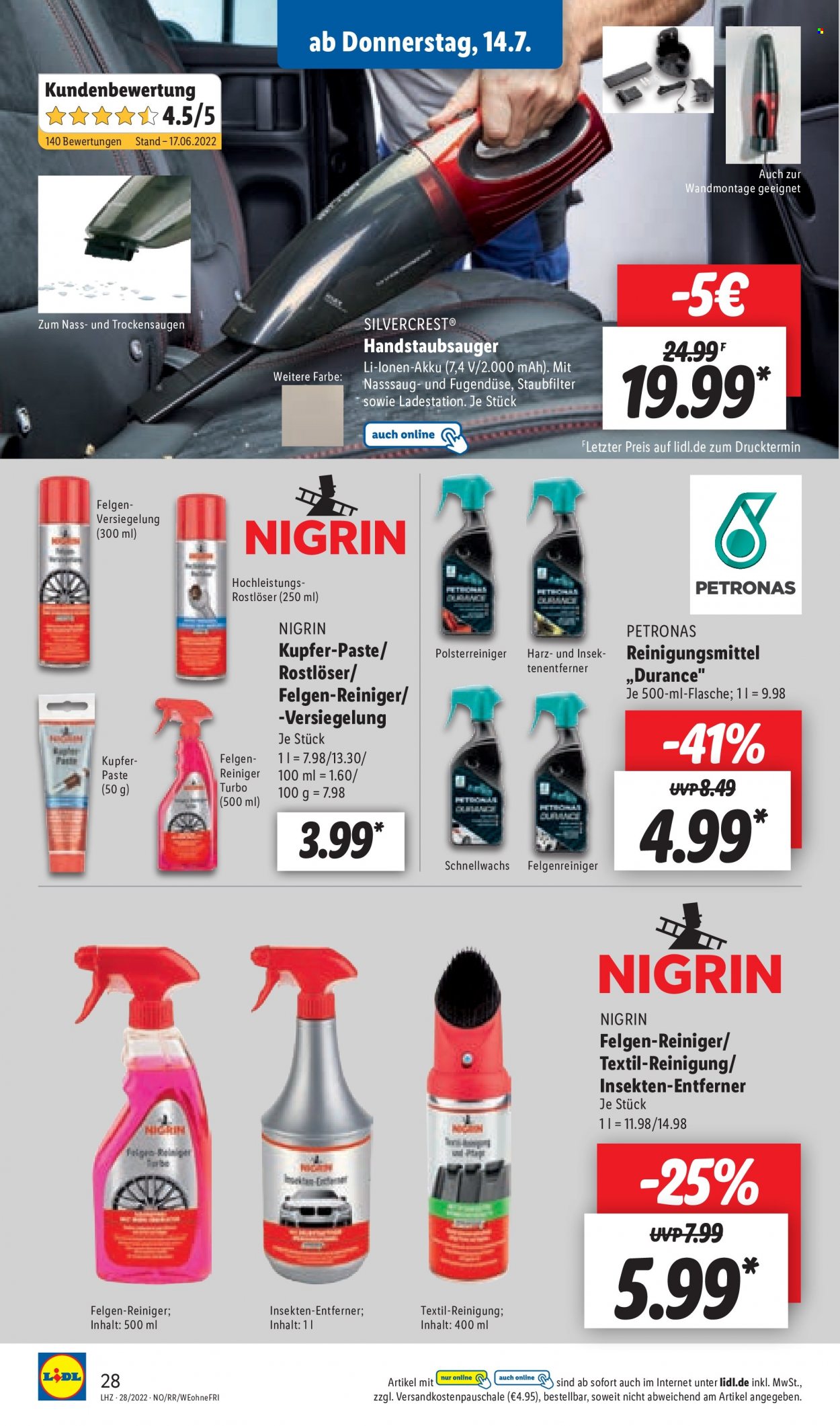 Lidl Prospekte  - 11.07.2022 - 16.07.2022. Seite 28