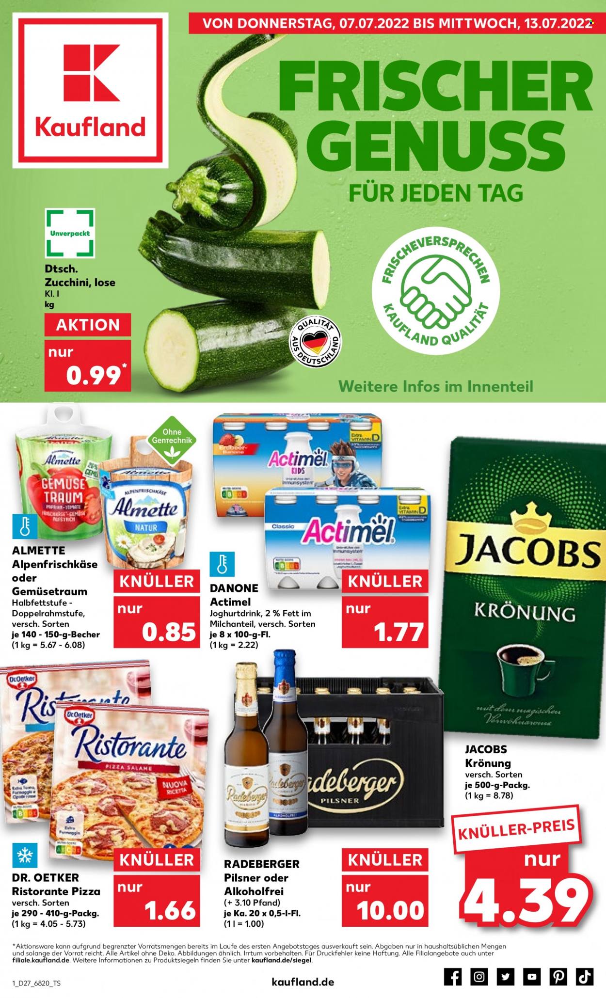 Kaufland Prospekte  - 7.07.2022 - 13.07.2022. Seite 1