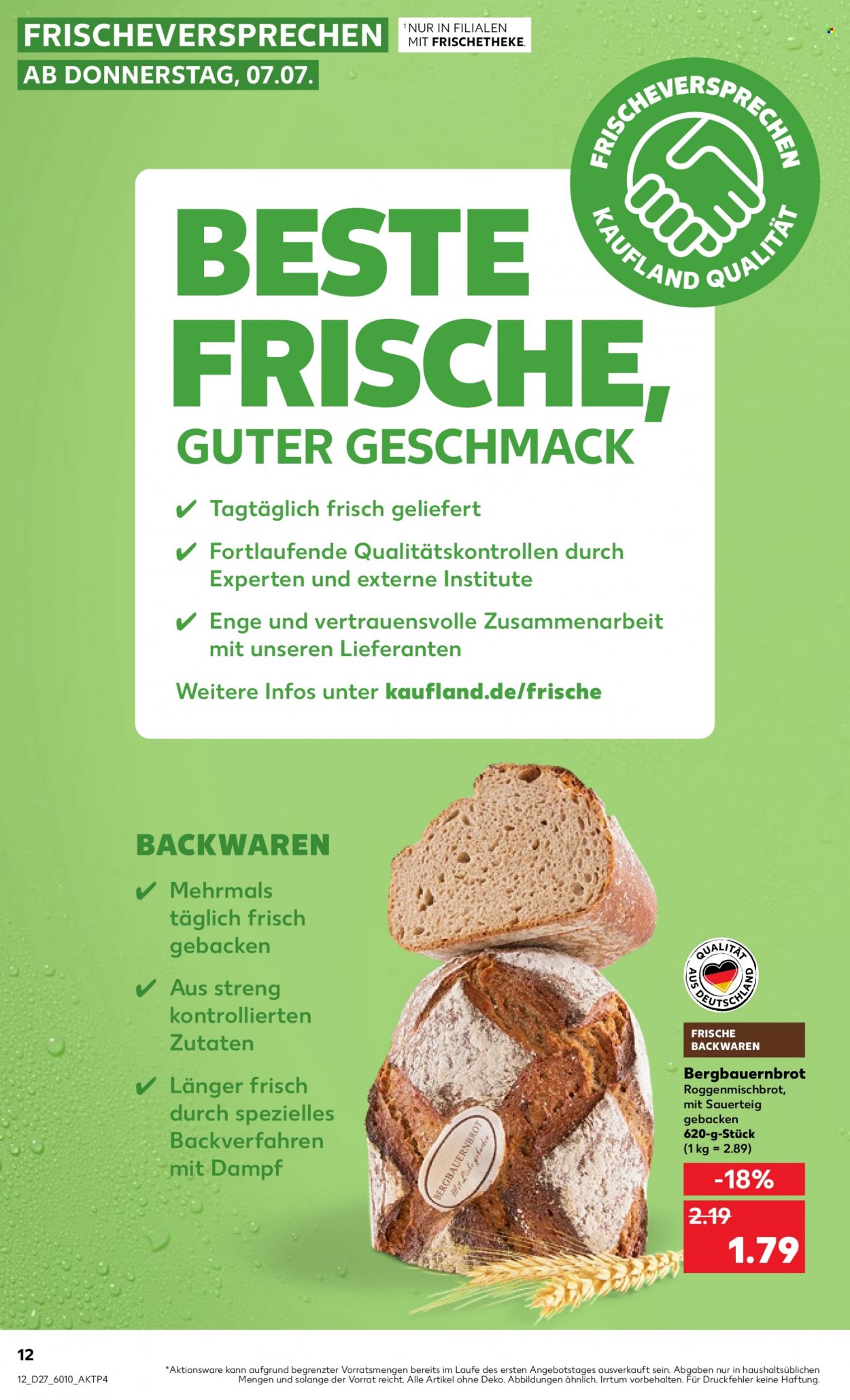 Kaufland Prospekte  - 7.07.2022 - 13.07.2022. Seite 12