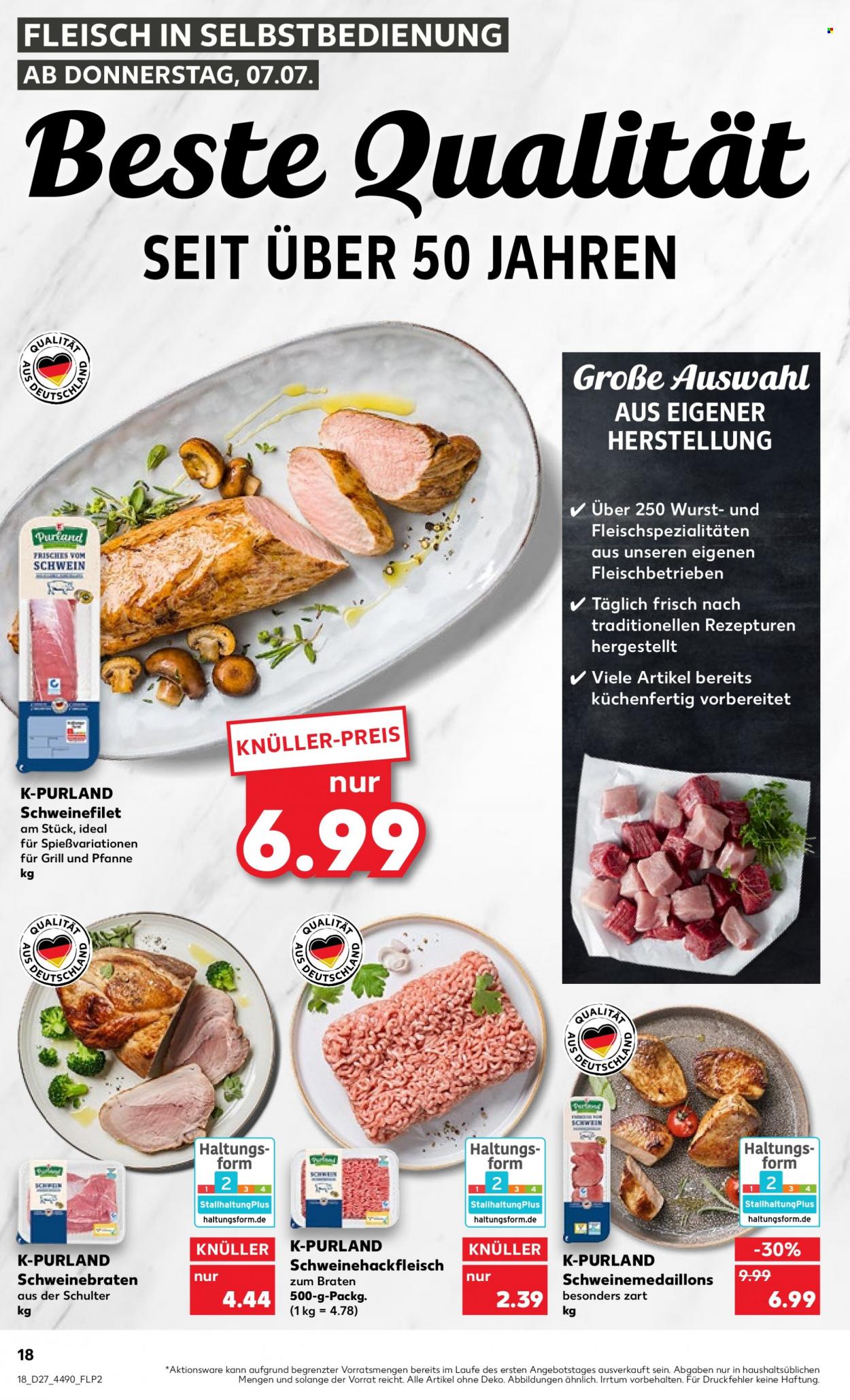 Kaufland Prospekte  - 7.07.2022 - 13.07.2022. Seite 18