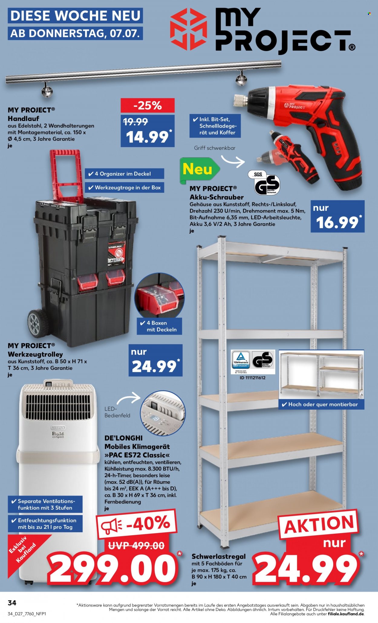 Kaufland Prospekte  - 7.07.2022 - 13.07.2022. Seite 34
