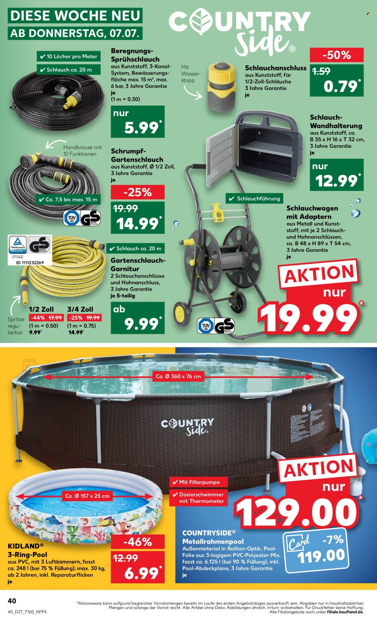 Kaufland Prospekte  - 7.07.2022 - 13.07.2022. Seite 40