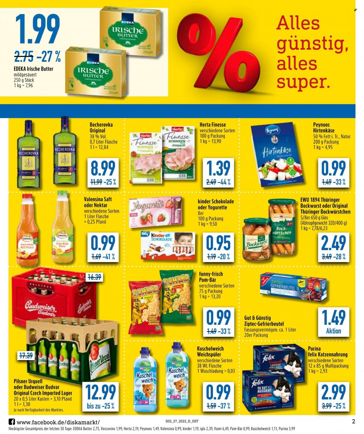 Diska Prospekte  - 4.07.2022 - 9.07.2022. Seite 2