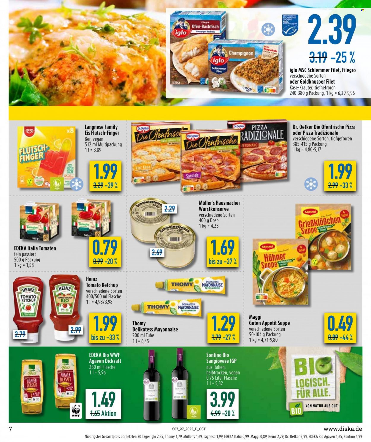 Diska Prospekte  - 4.07.2022 - 9.07.2022. Seite 7