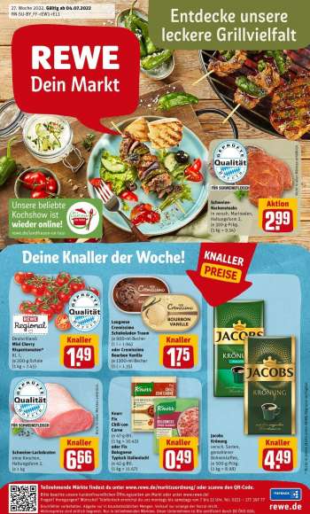 Prospekte REWE - 4.07.2022 - 9.07.2022.