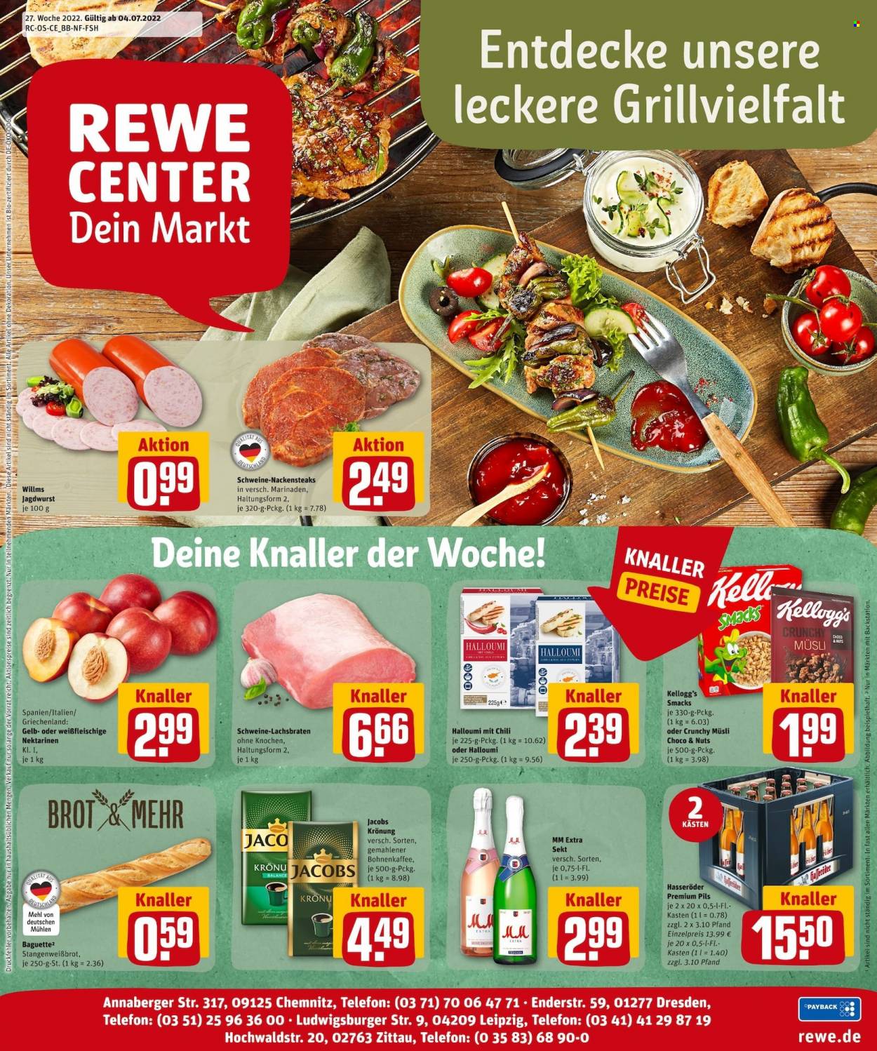 REWE Prospekte  - 4.07.2022 - 9.07.2022. Seite 1