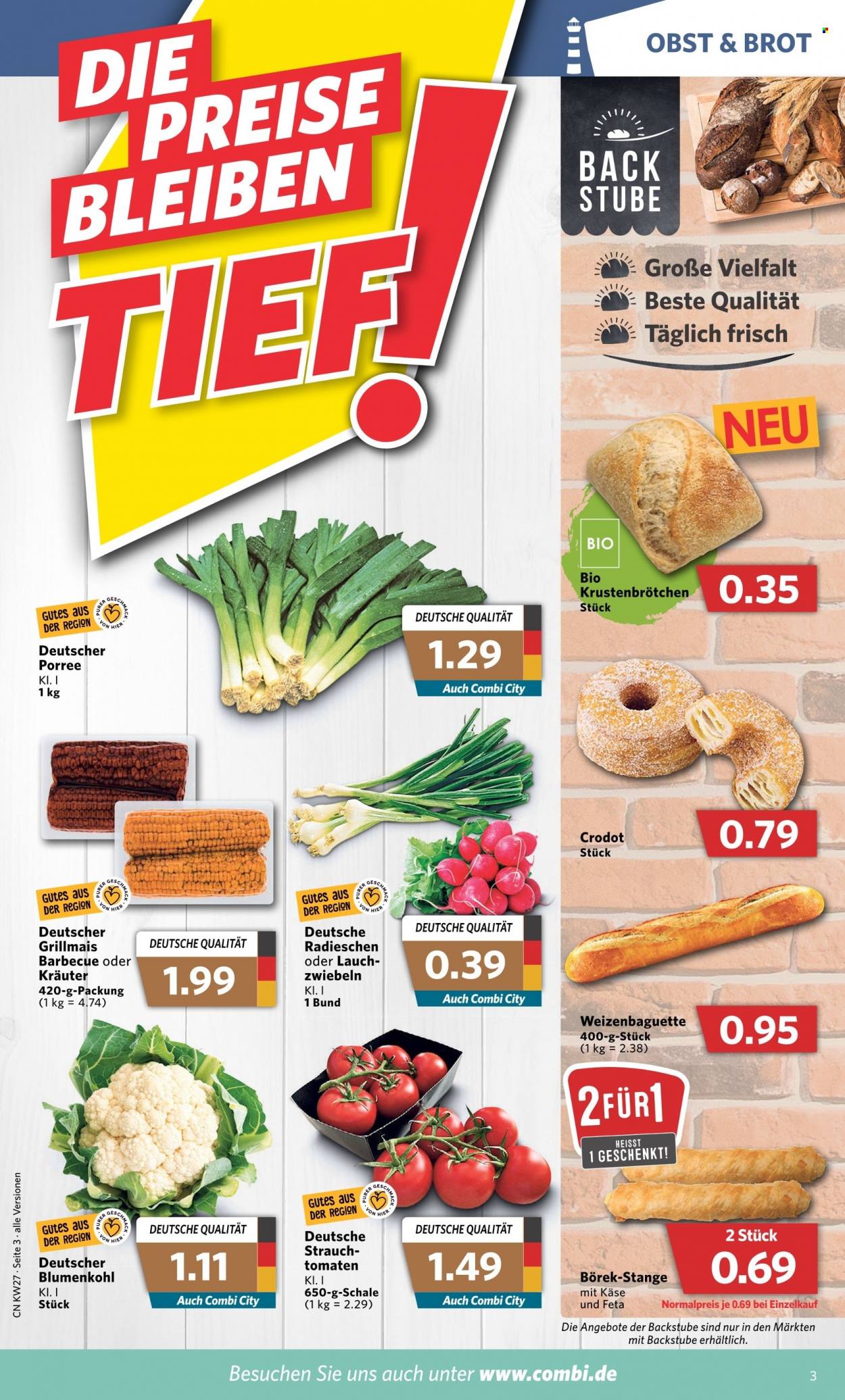 Combi Prospekte  - 4.07.2022 - 9.07.2022. Seite 3