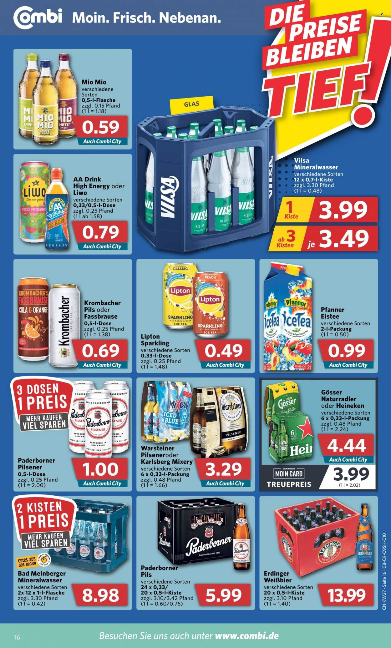 Combi Prospekte  - 4.07.2022 - 9.07.2022. Seite 16