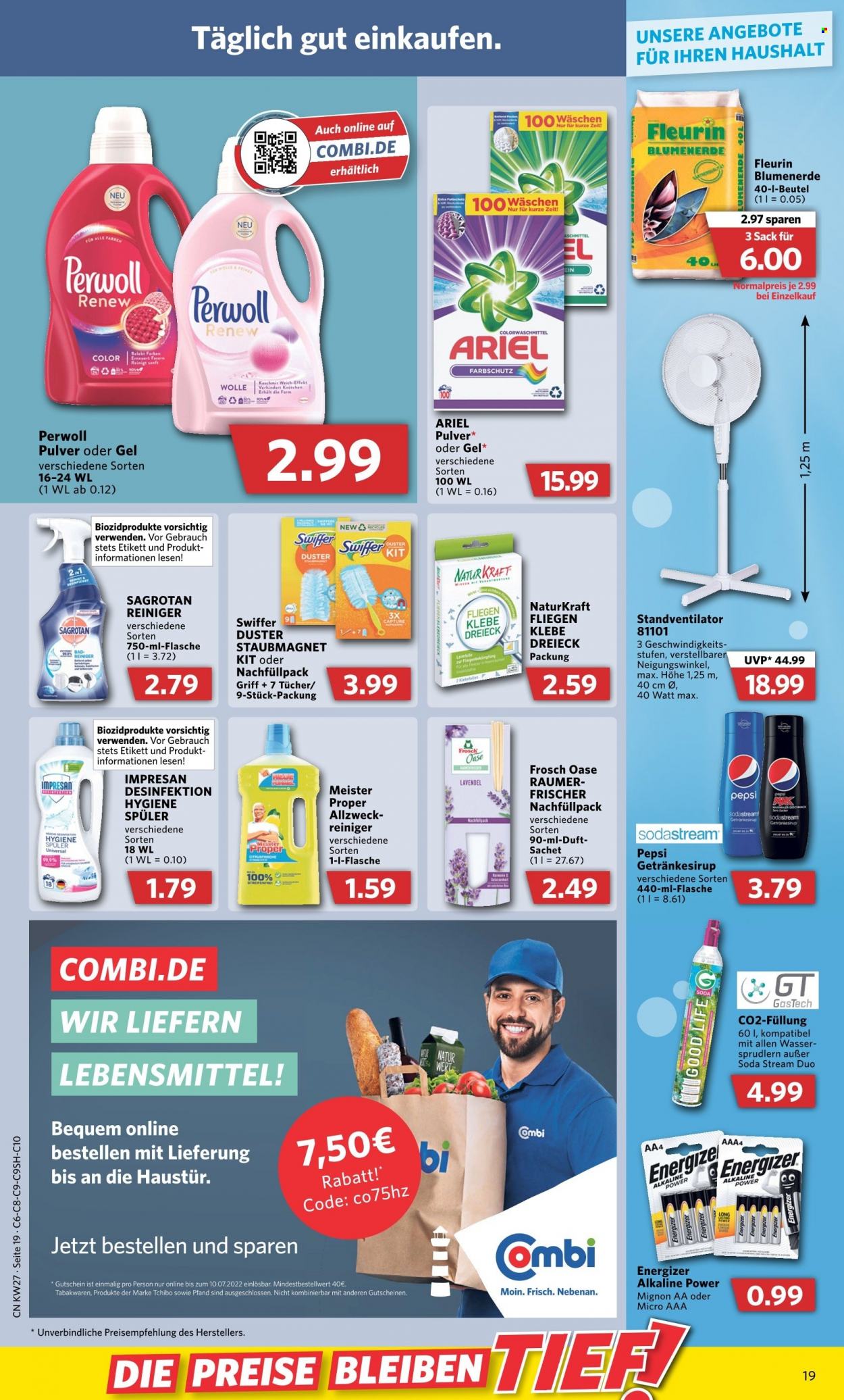 Combi Prospekte  - 4.07.2022 - 9.07.2022. Seite 19