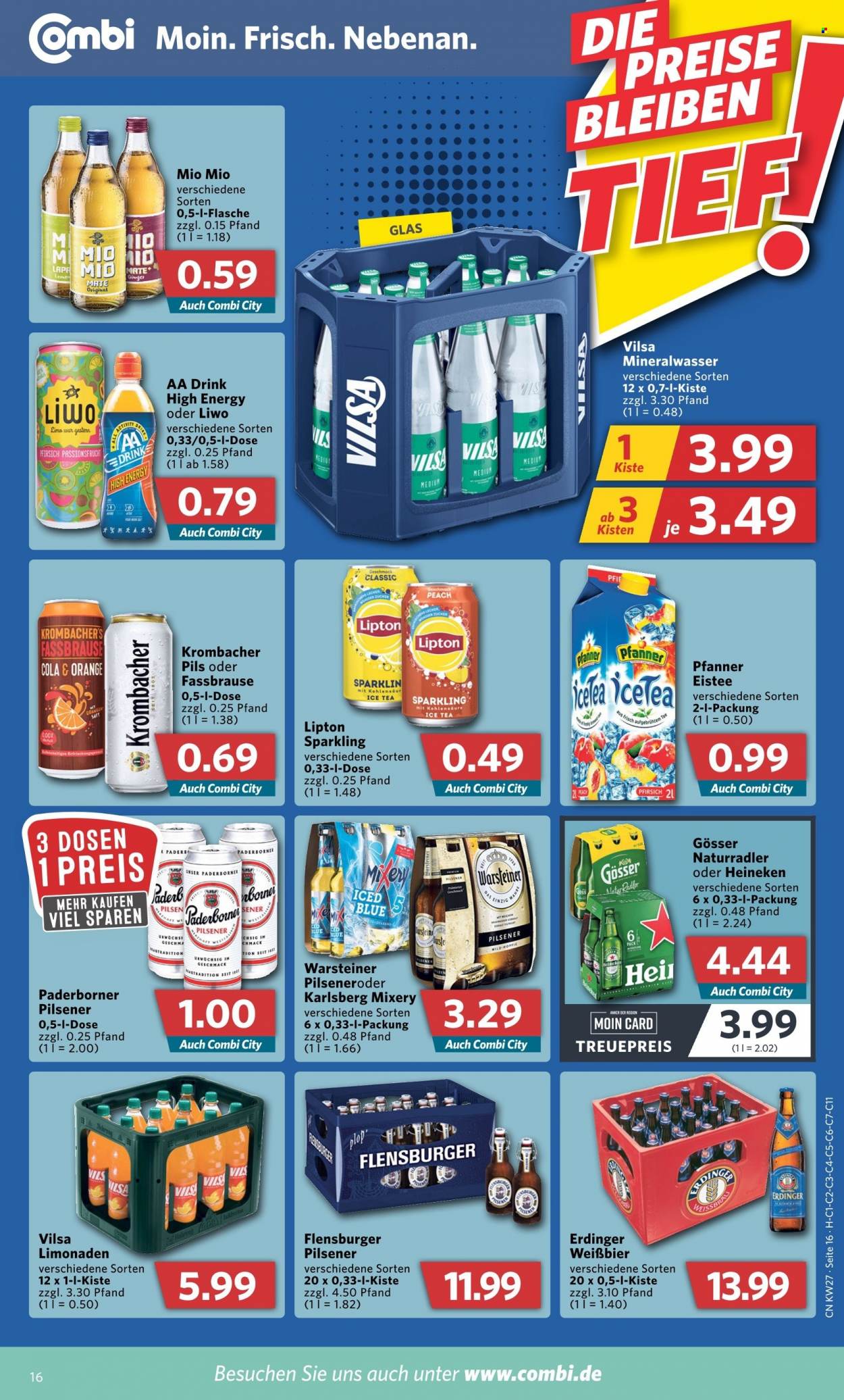 Combi Prospekte  - 4.07.2022 - 9.07.2022. Seite 16