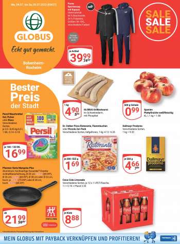 Prospekte Globus - 4.07.2022 - 9.07.2022.