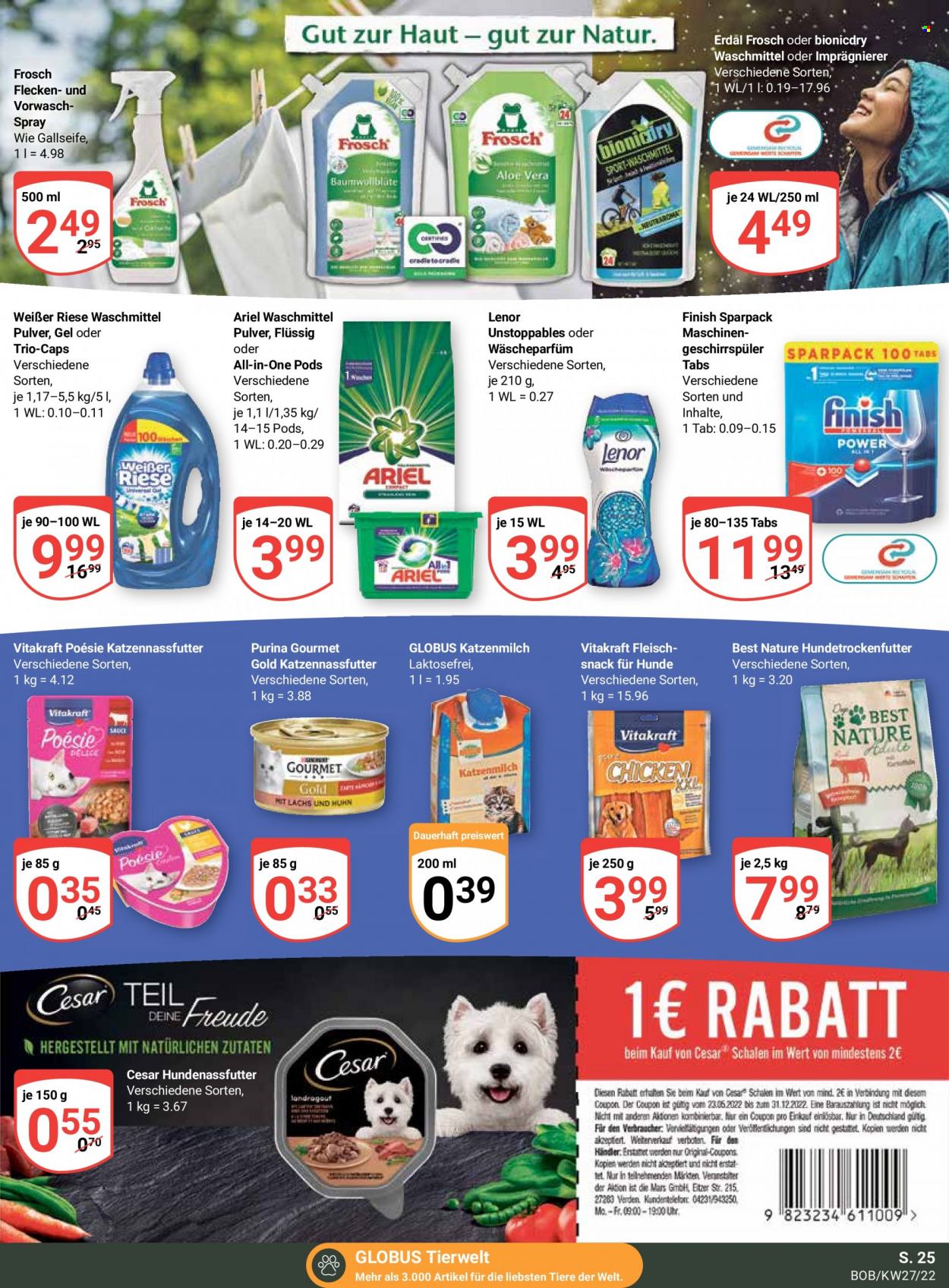 Globus Prospekte  - 4.07.2022 - 9.07.2022. Seite 25