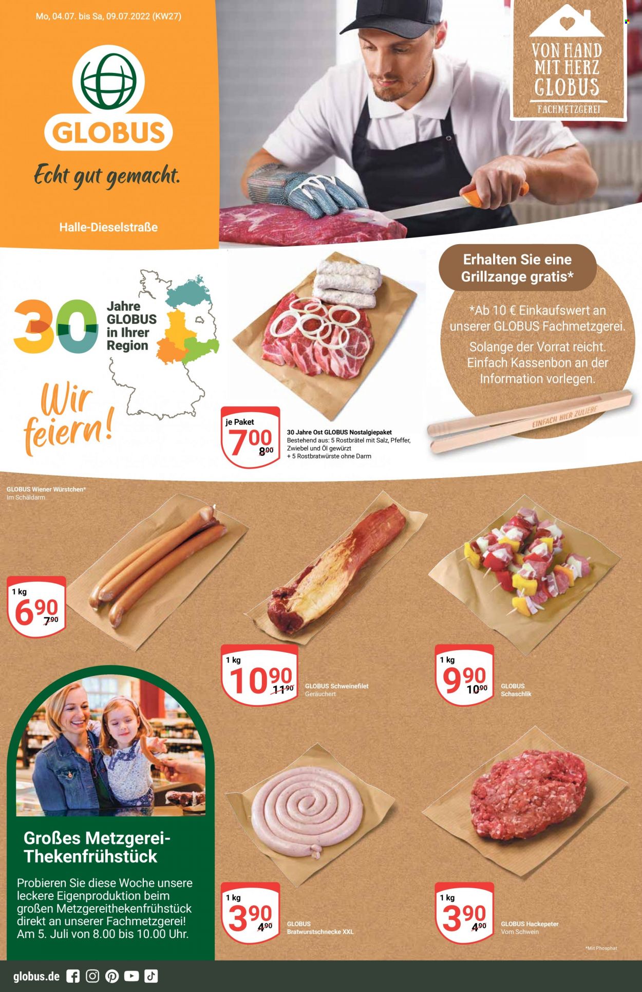 Globus Prospekte  - 4.07.2022 - 9.07.2022. Seite 1