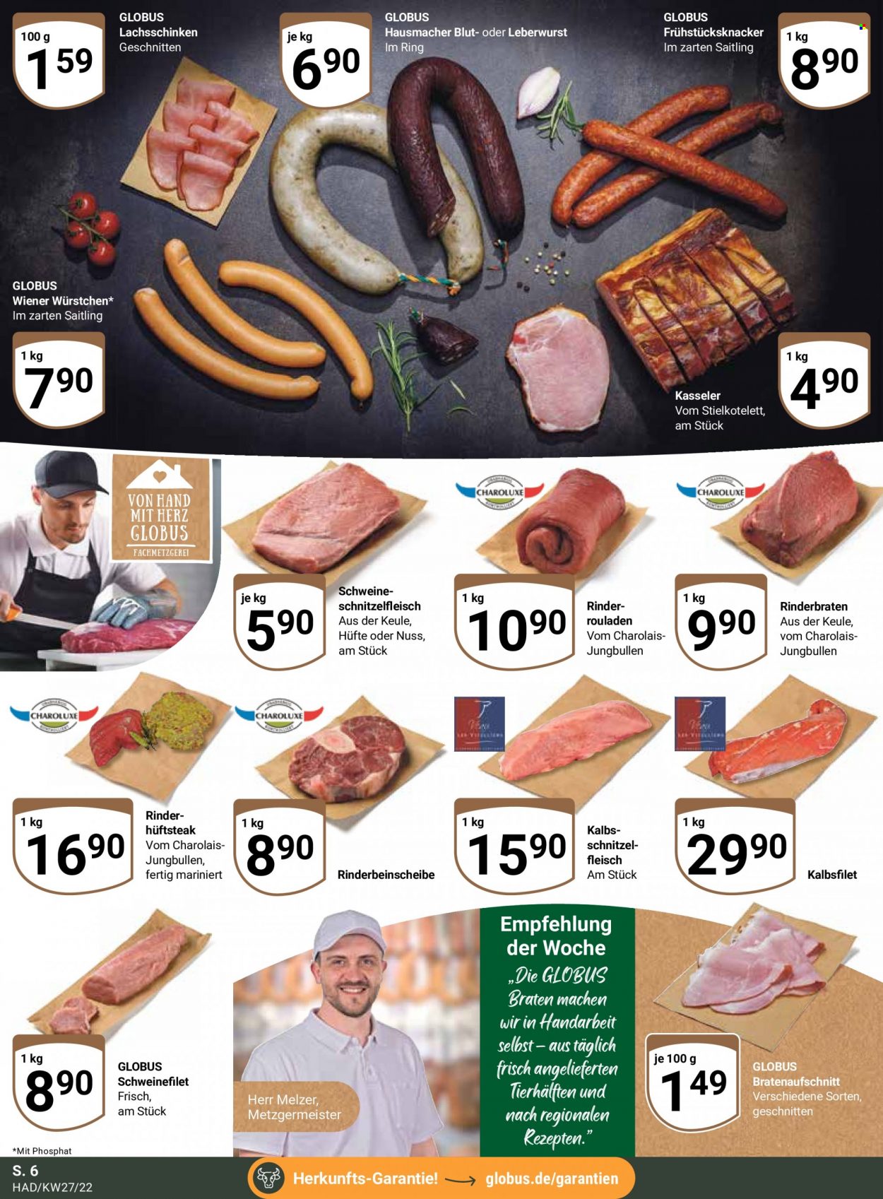 Globus Prospekte  - 4.07.2022 - 9.07.2022. Seite 9