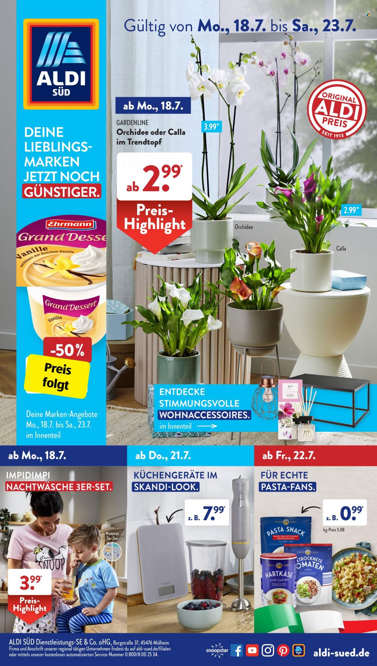 ALDI SÜD Prospekte  - 18.07.2022 - 23.07.2022. Seite 1