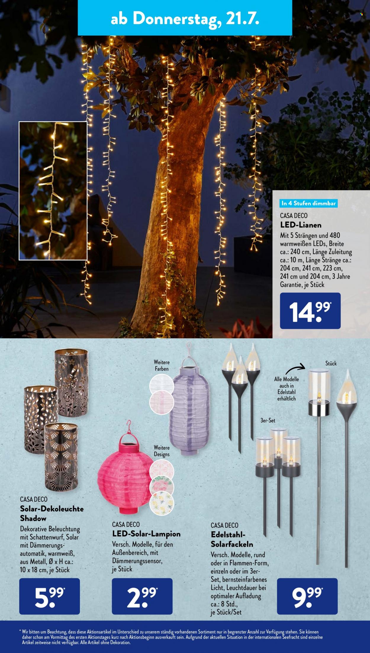 ALDI SÜD Prospekte  - 18.07.2022 - 23.07.2022. Seite 9