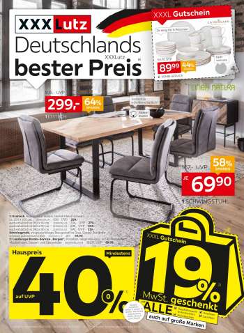 Prospekte XXXLutz - 4.07.2022 - 17.07.2022.