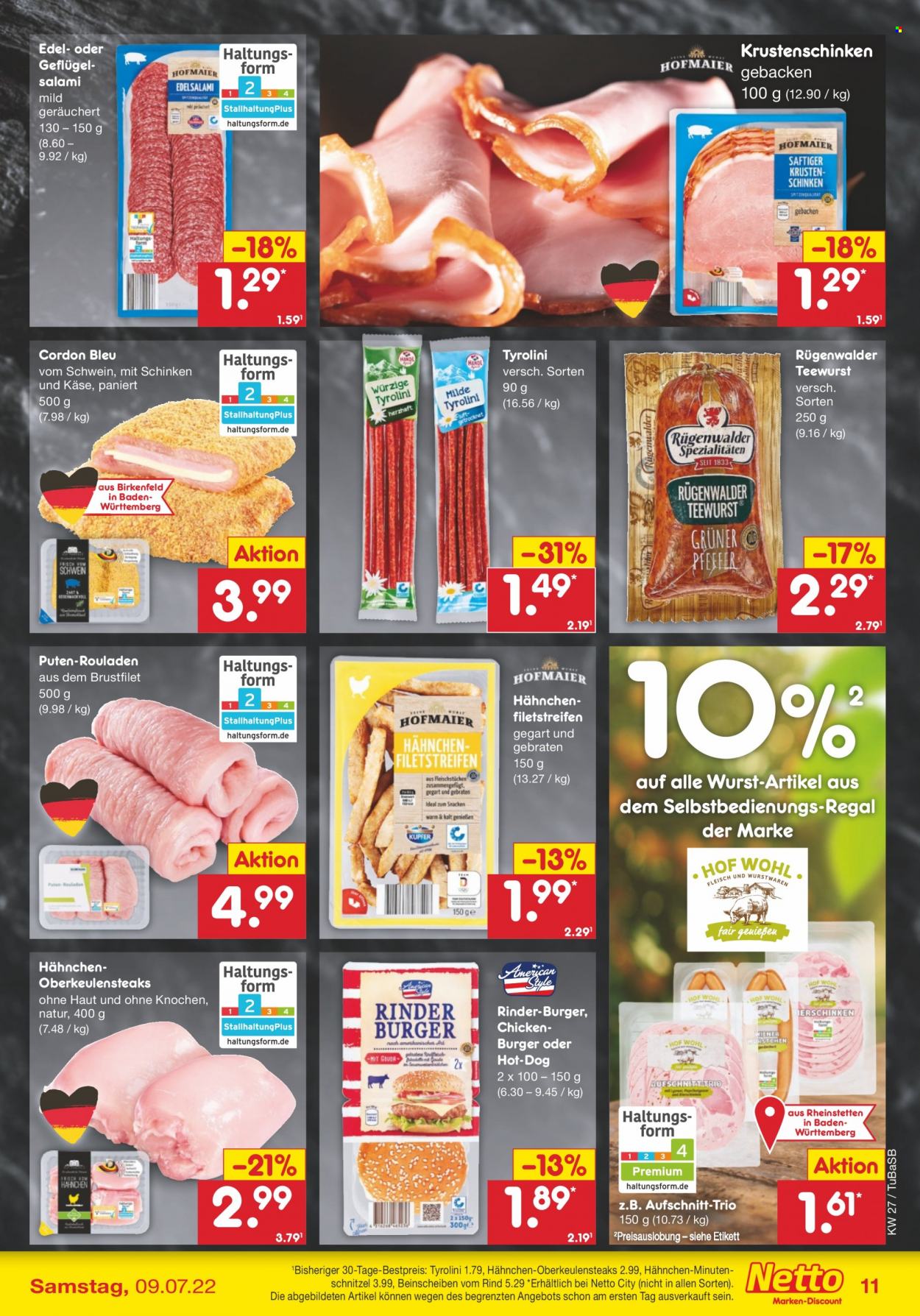 Netto Marken-Discount Prospekte  - 4.07.2022 - 9.07.2022. Seite 11