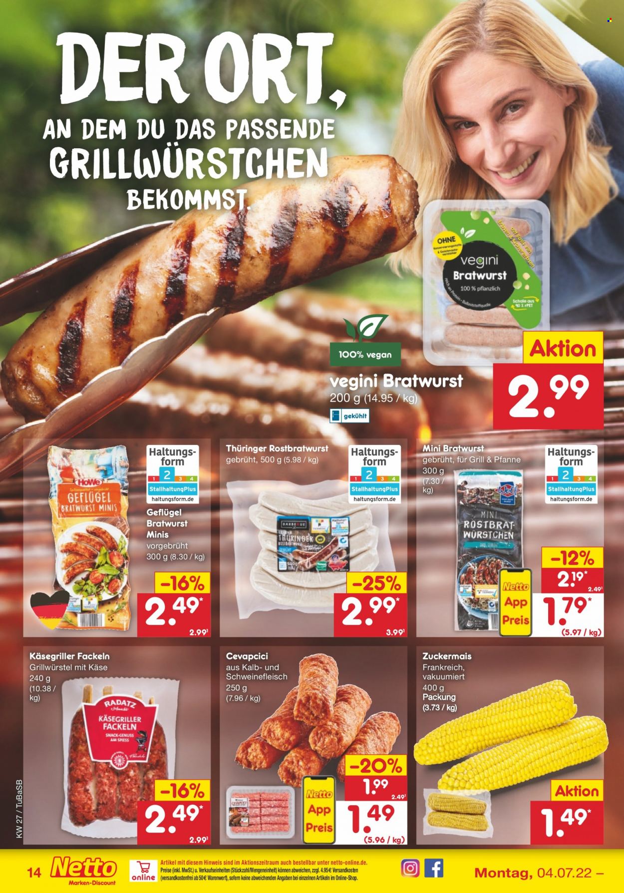 Netto Marken-Discount Prospekte  - 4.07.2022 - 9.07.2022. Seite 14