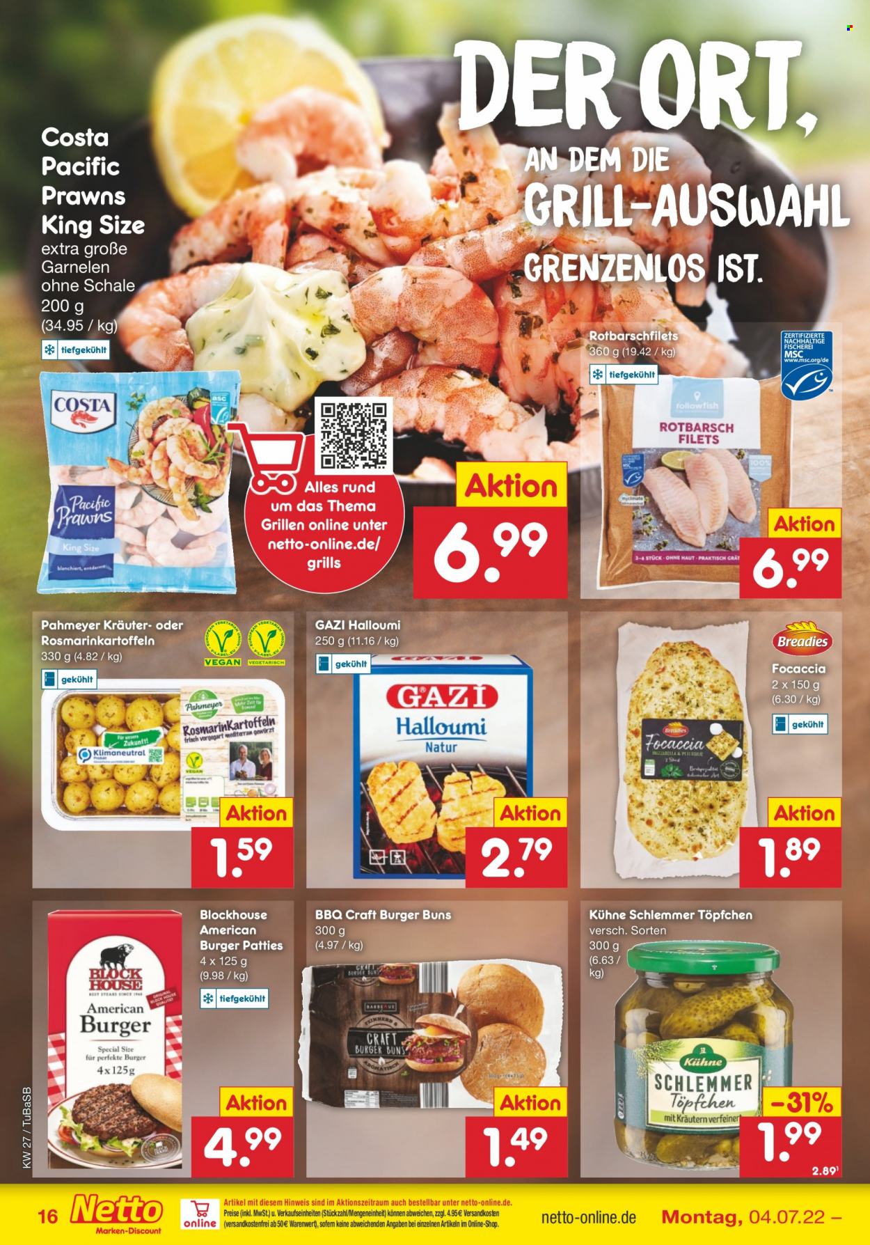 Netto Marken-Discount Prospekte  - 4.07.2022 - 9.07.2022. Seite 16
