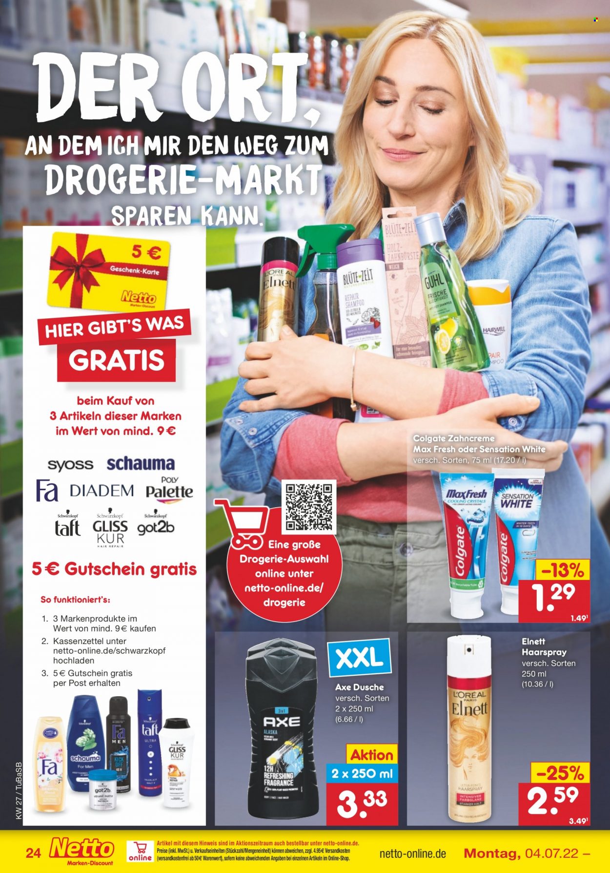 Netto Marken-Discount Prospekte  - 4.07.2022 - 9.07.2022. Seite 24