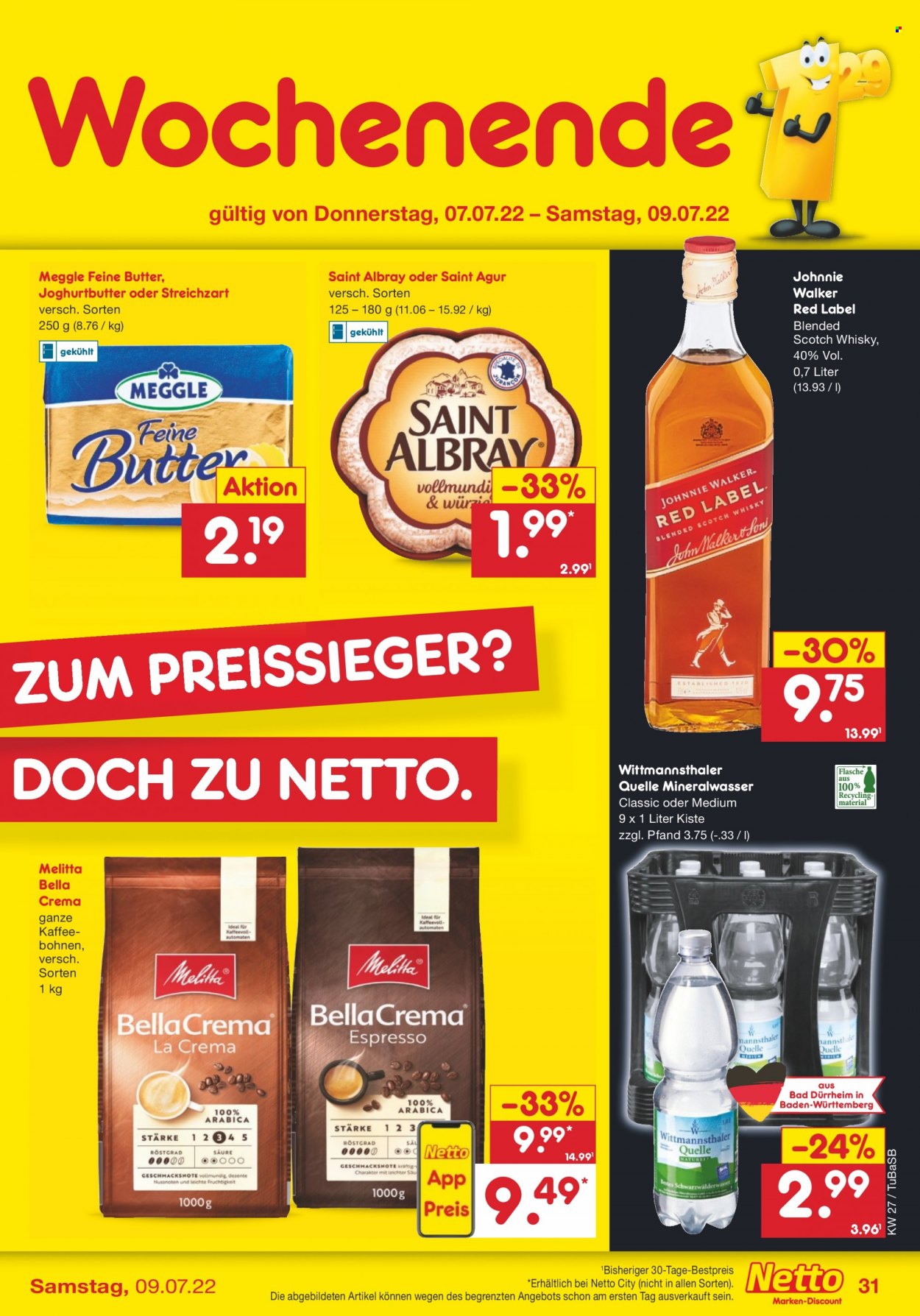 Netto Marken-Discount Prospekte  - 4.07.2022 - 9.07.2022. Seite 31