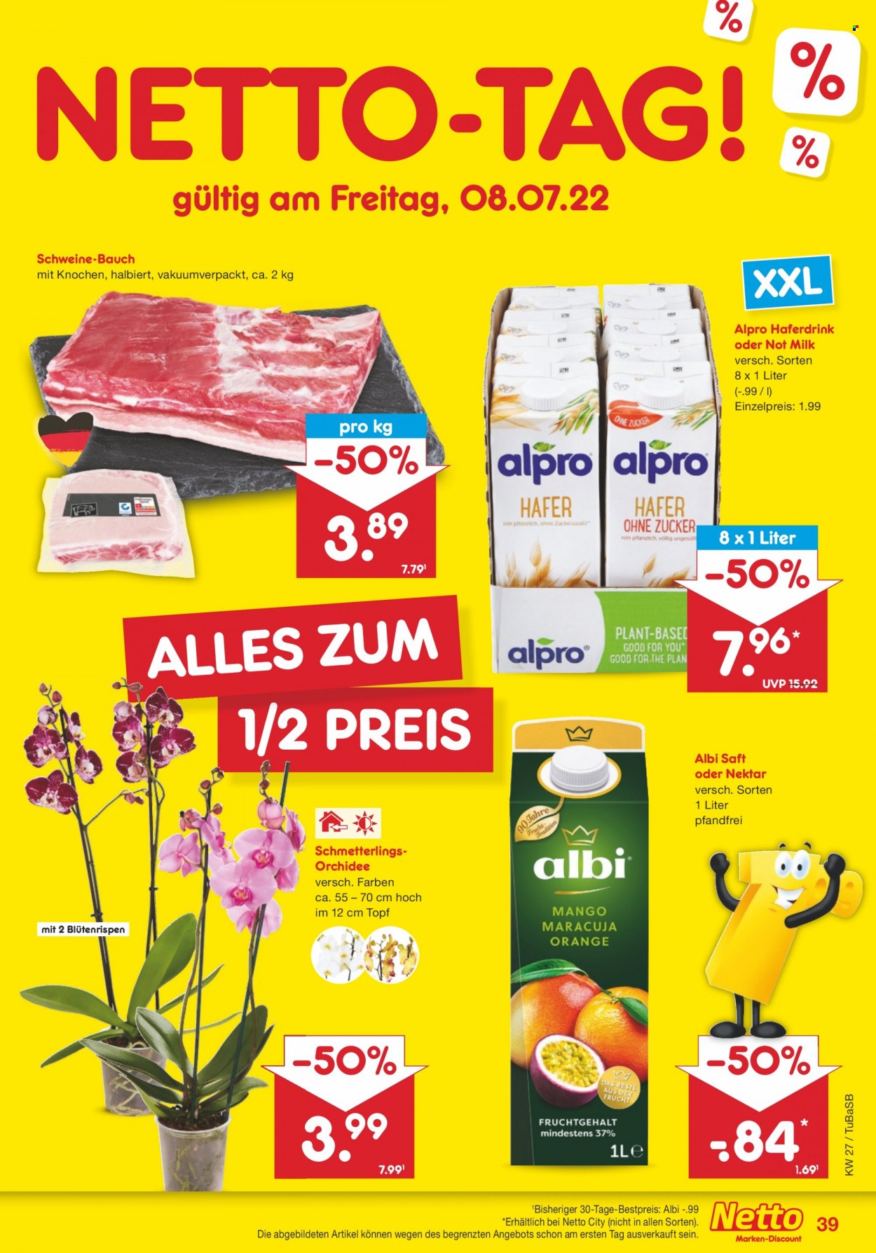 Netto Marken-Discount Prospekte  - 4.07.2022 - 9.07.2022. Seite 39