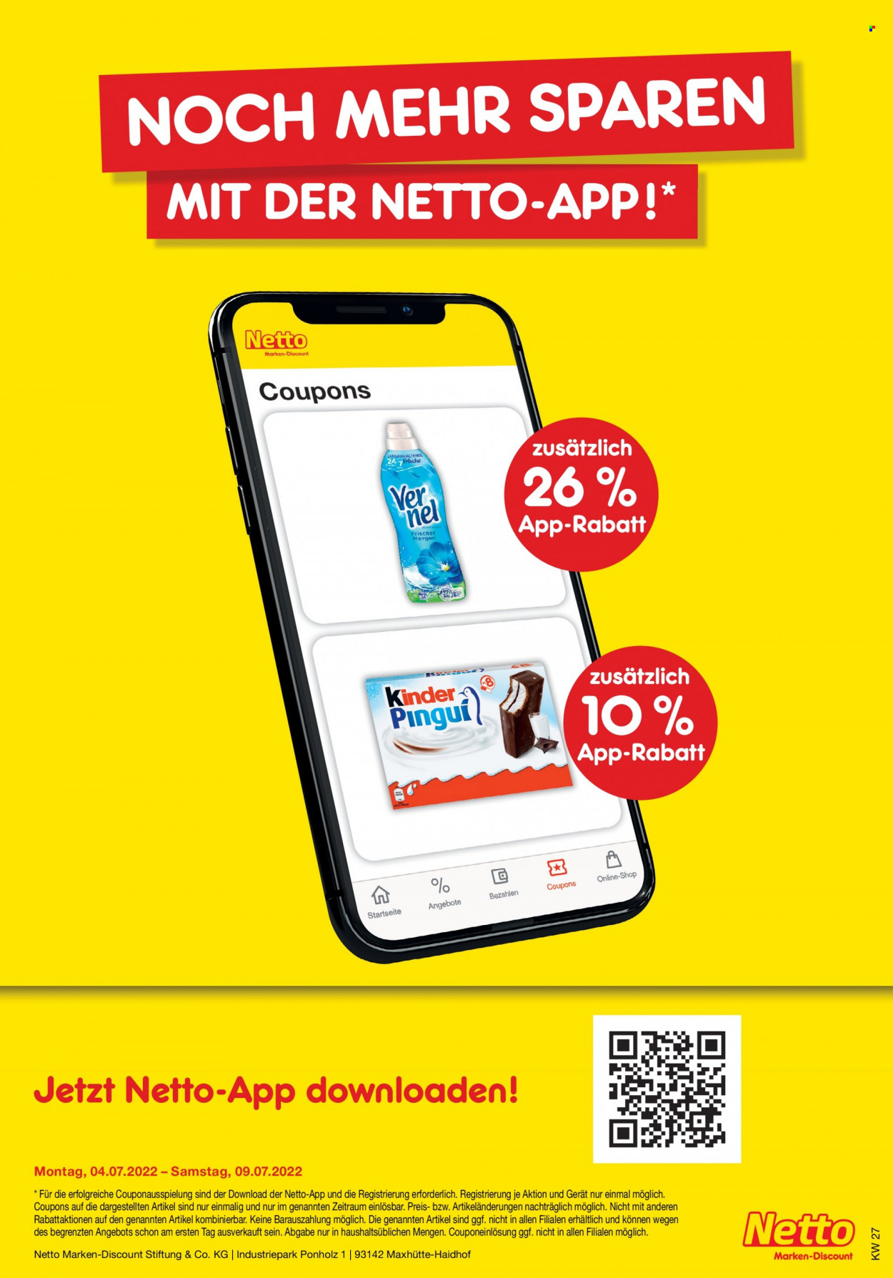 Netto Marken-Discount Prospekte  - 4.07.2022 - 9.07.2022. Seite 41
