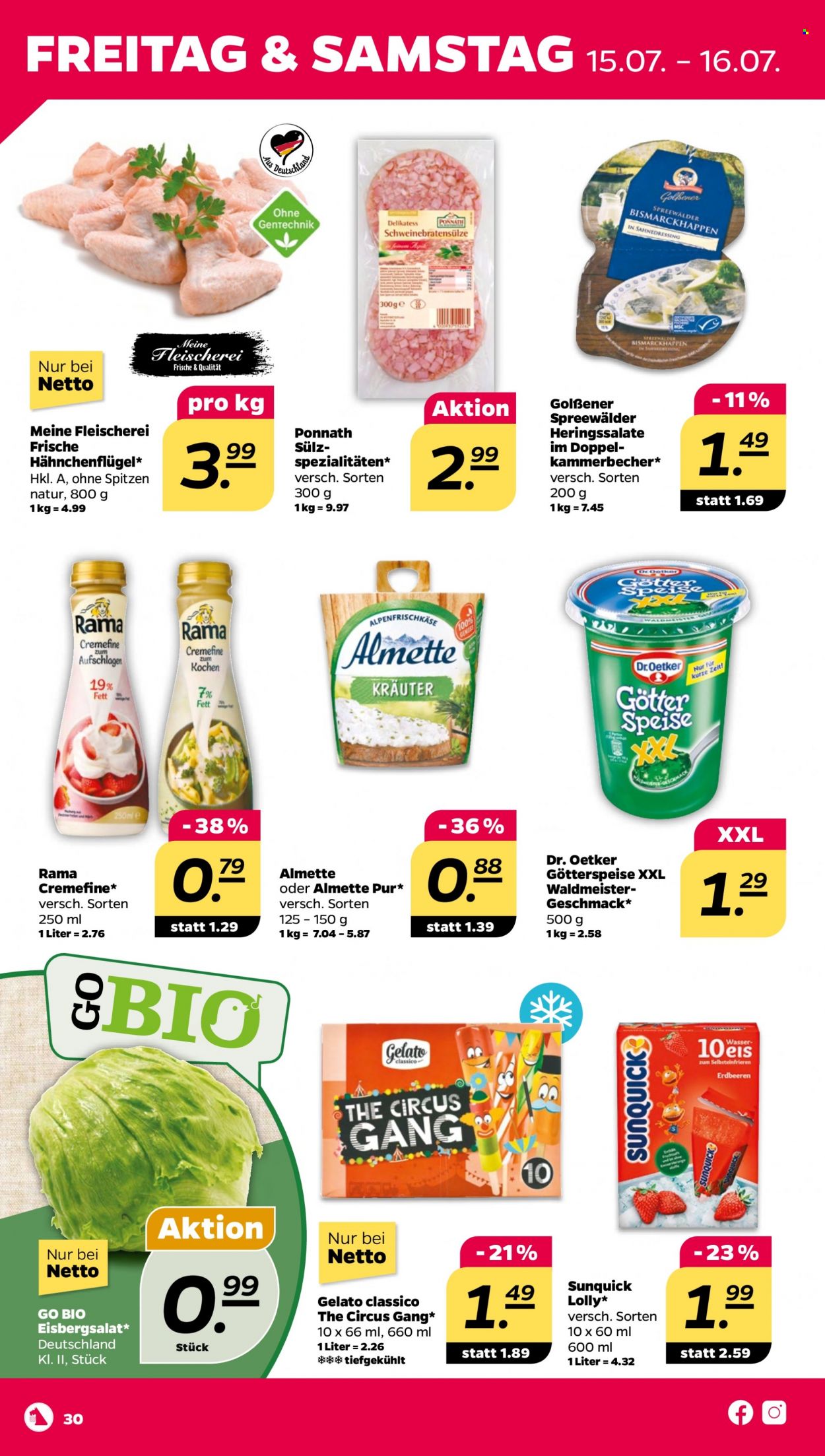 Netto Prospekte  - 11.07.2022 - 16.07.2022. Seite 30