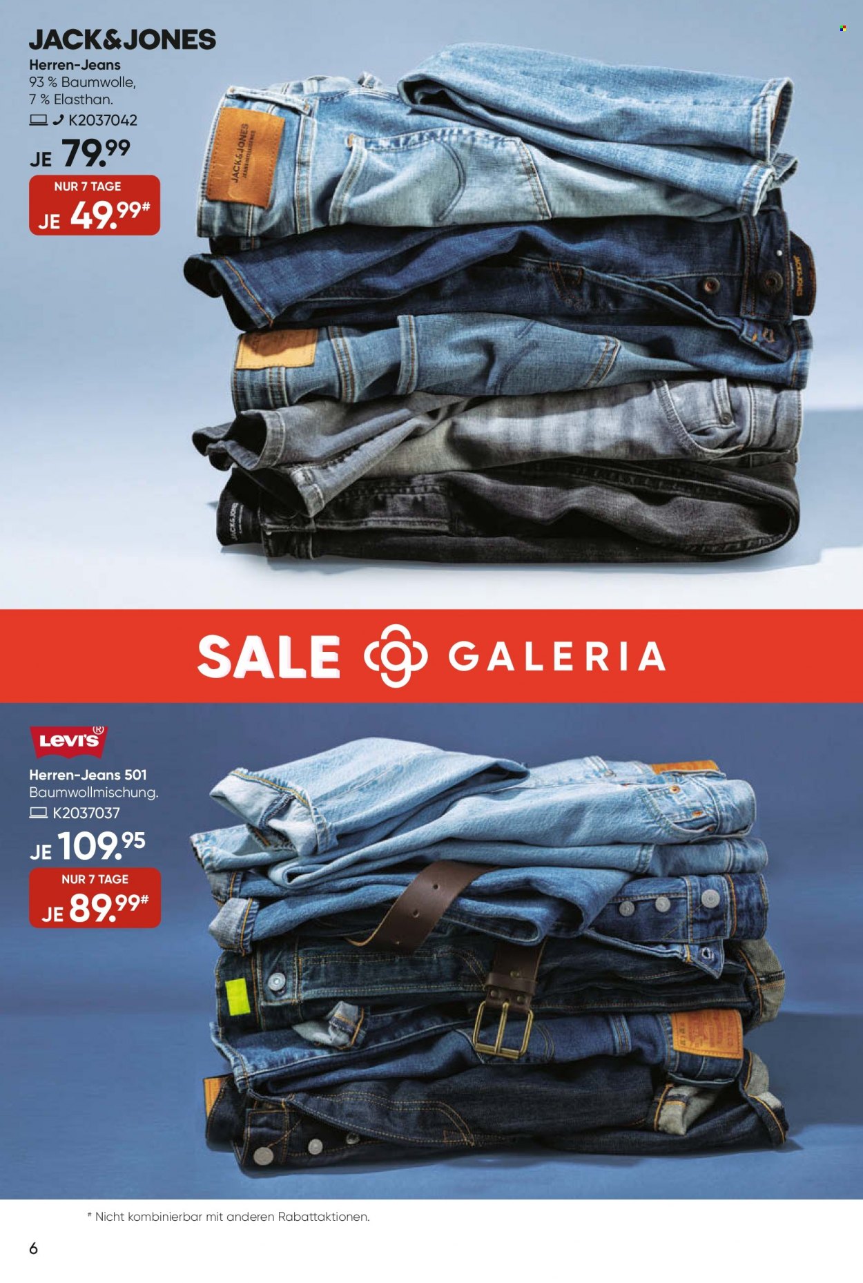 GALERIA Karstadt Kaufhof Prospekte  - 6.07.2022 - 12.07.2022. Seite 6