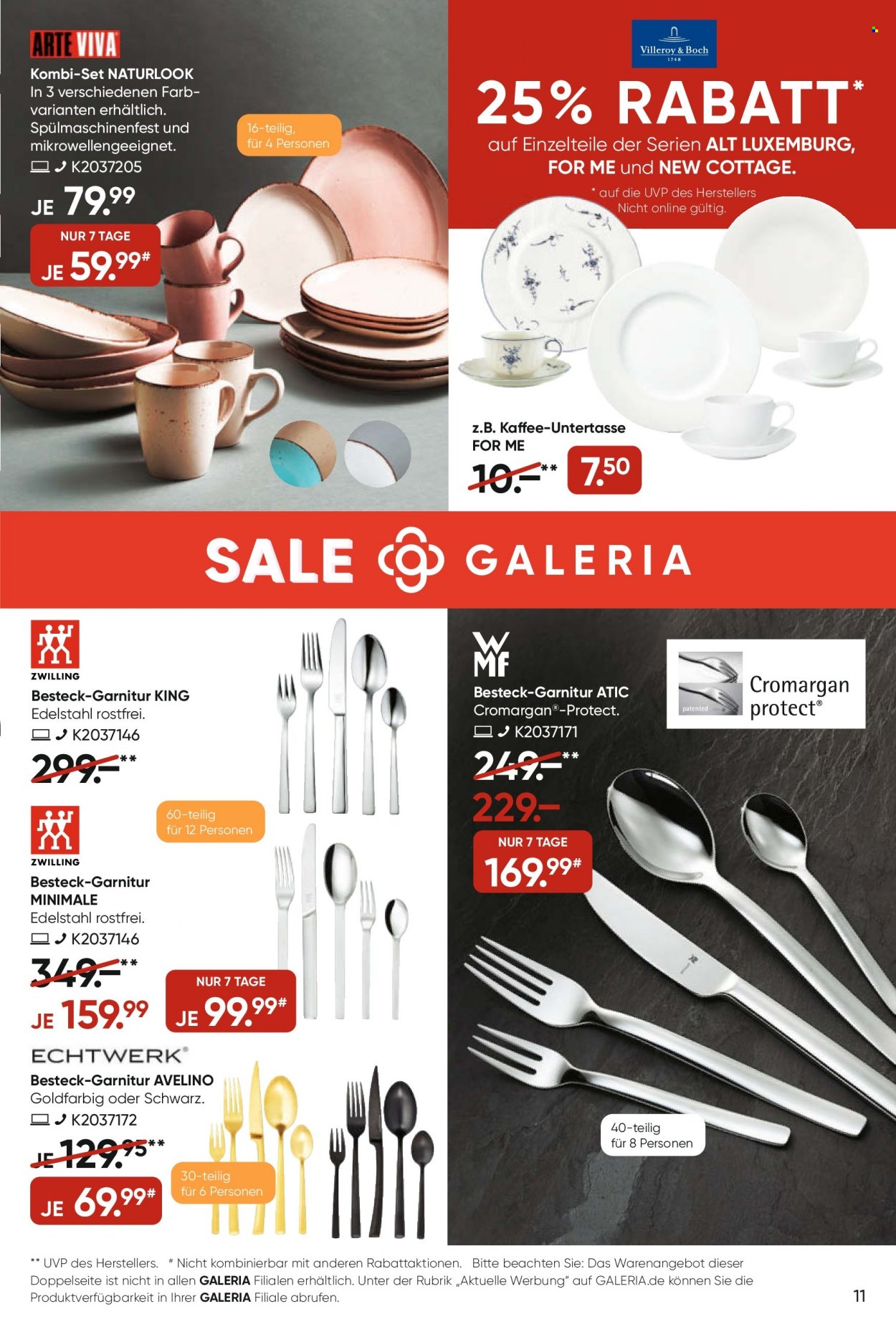 GALERIA Karstadt Kaufhof Prospekte  - 6.07.2022 - 12.07.2022. Seite 11
