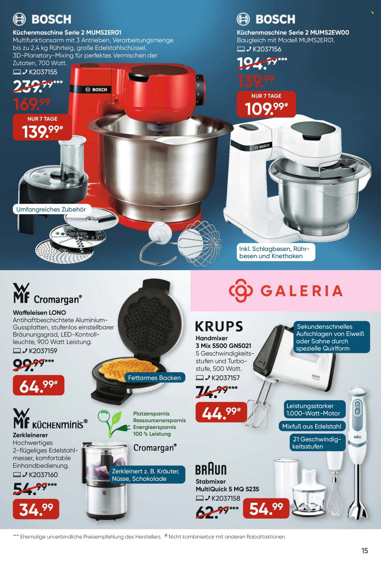 GALERIA Karstadt Kaufhof Prospekte  - 6.07.2022 - 12.07.2022. Seite 15
