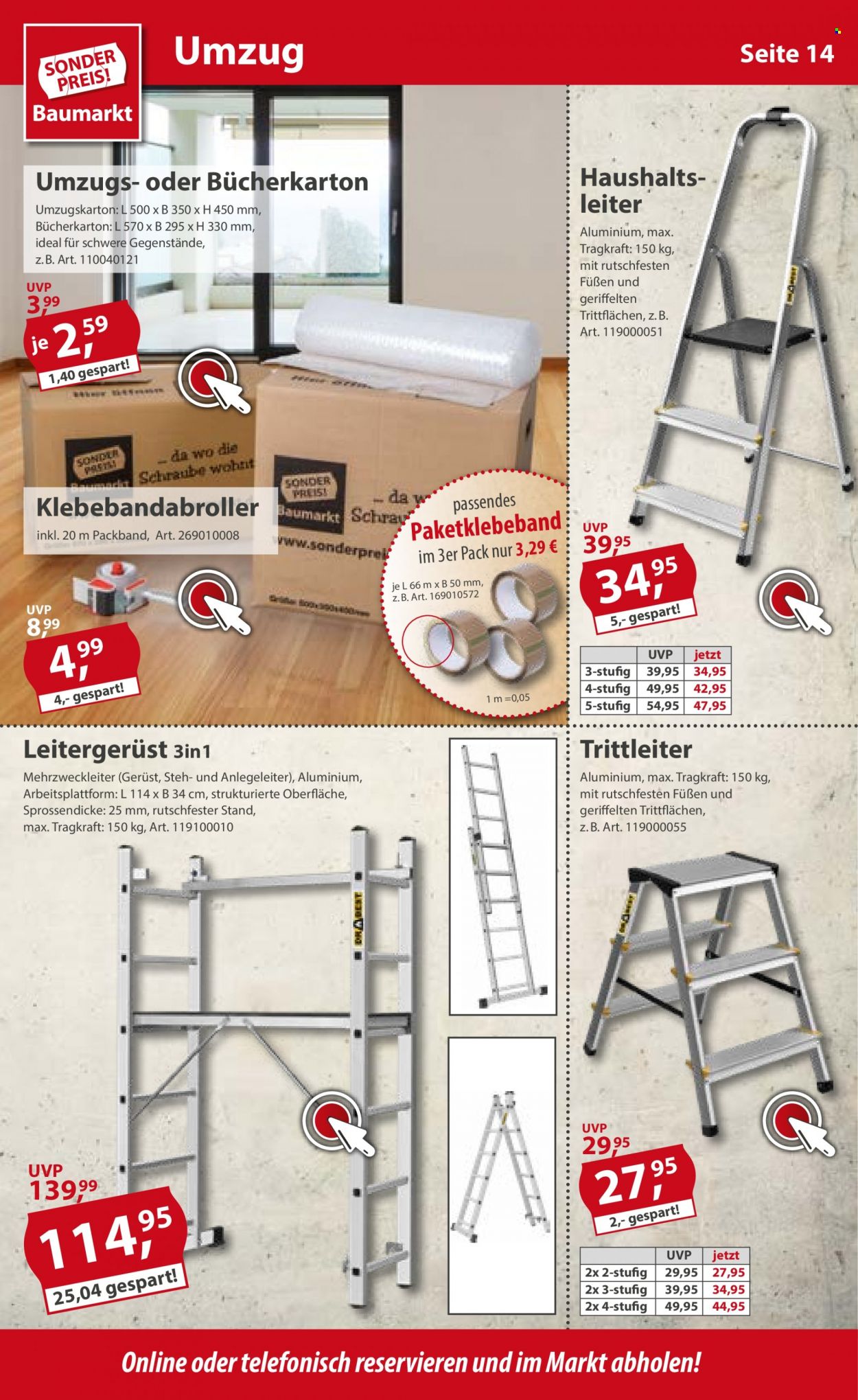 Sonderpreis-Baumarkt Prospekte  - 16.07.2022 - 22.07.2022. Seite 14