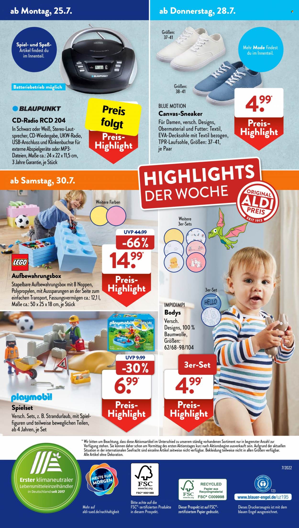 ALDI SÜD Prospekte  - 25.07.2022 - 30.07.2022. Seite 34