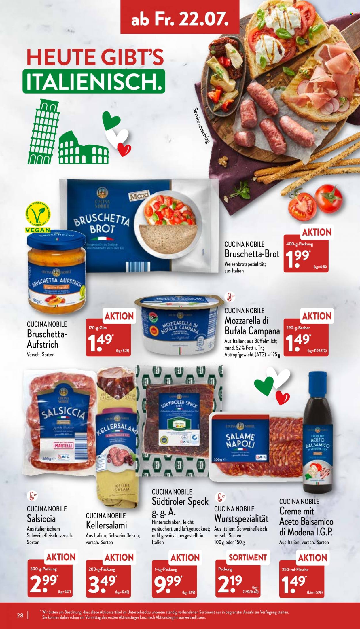 ALDI Nord Prospekte  - 18.07.2022 - 23.07.2022. Seite 28
