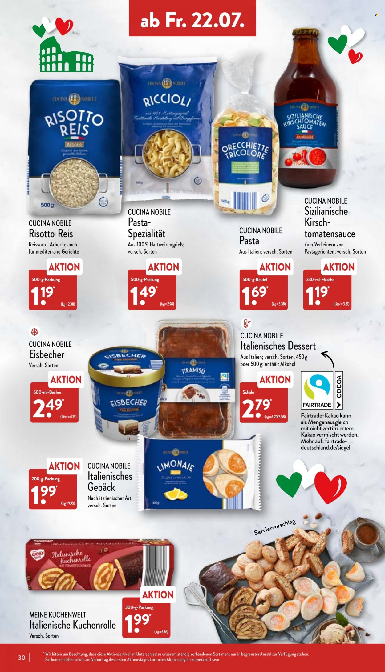 ALDI Nord Prospekte  - 18.07.2022 - 23.07.2022. Seite 30